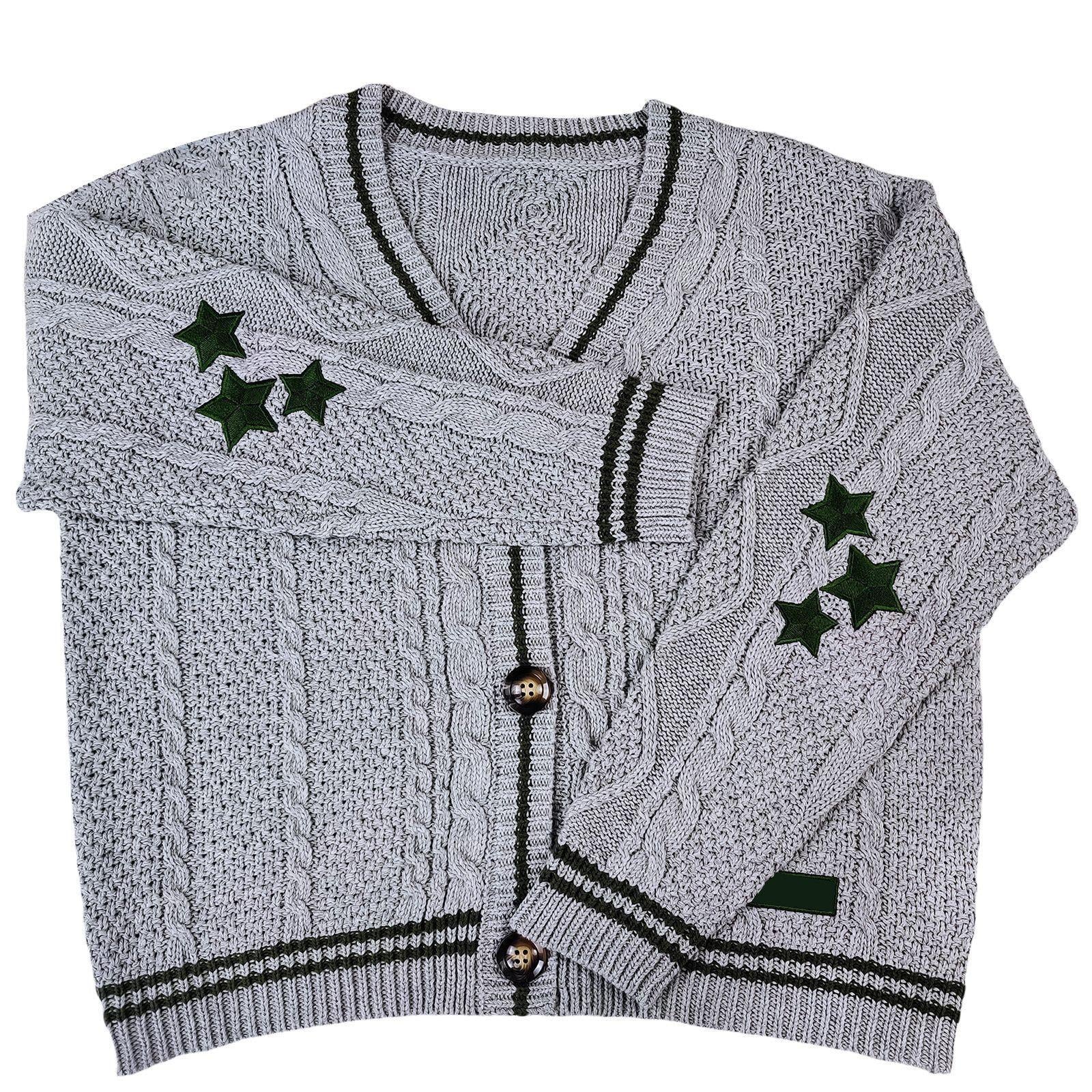 Vintage 1958 Women's Long Sleeve Knitted Cardigan - Single Breasted Sweater Jacket for Fall & Winter | Cozy Office Wear & Casual Outfits
