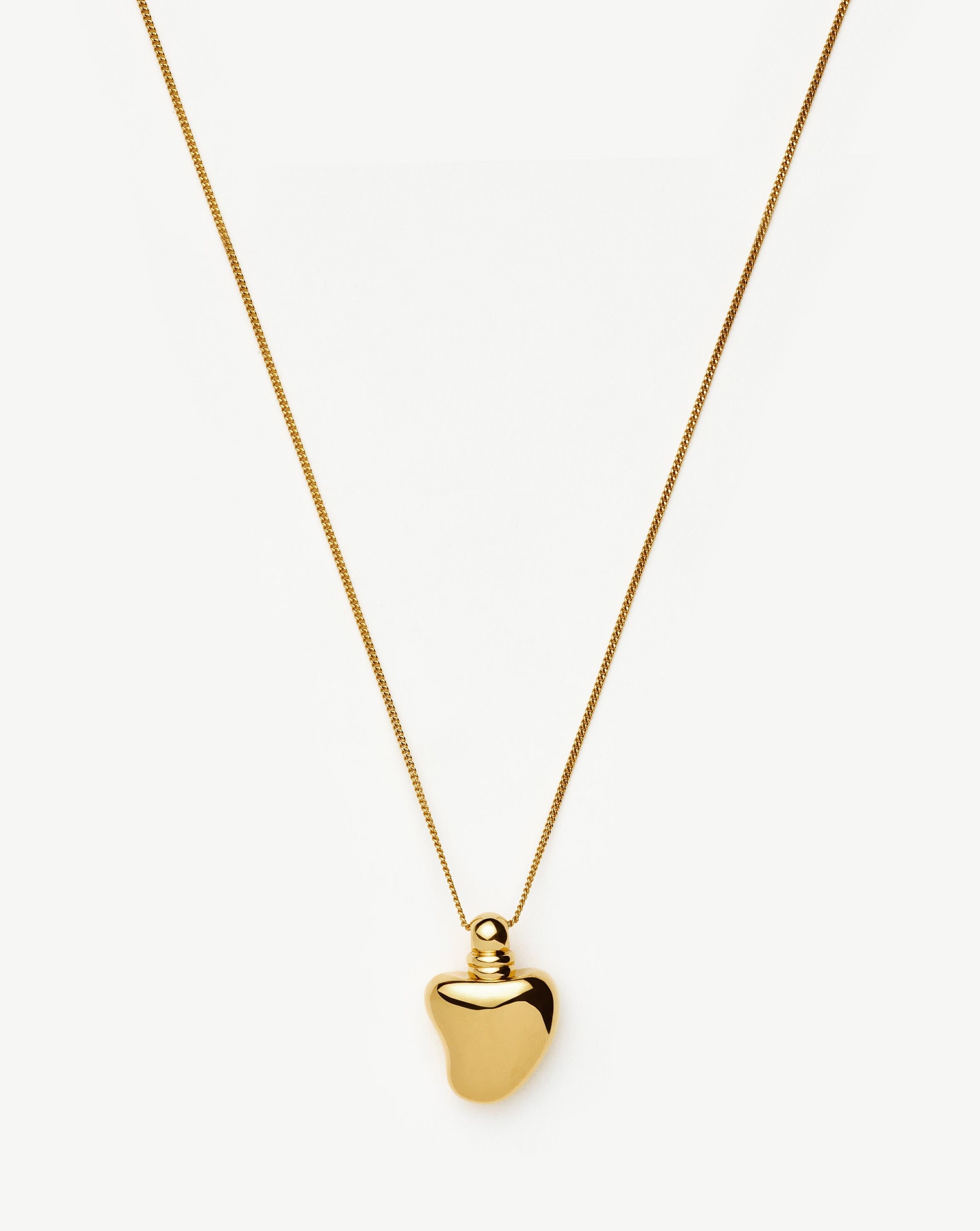Message in a Bottle Heart Pendant Necklace - 18k Gold Plated Romantic Jewelry Gift for Women | Perfect for Anniversaries, Valentine's Day & Special Occasions