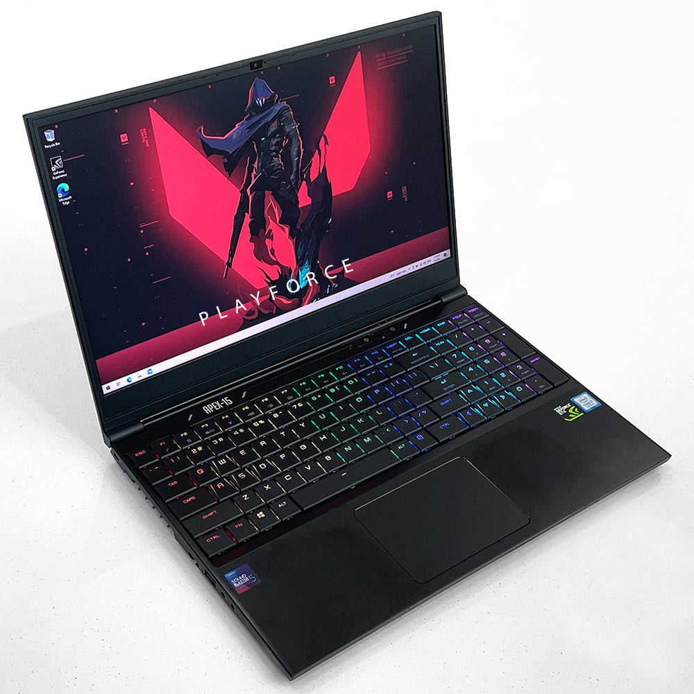 Aftershock Apex 15 Gaming Laptop - Intel Core i7-8750H, NVIDIA GTX 1060, 16GB RAM, 1TB HDD + 256GB SSD, 15.6