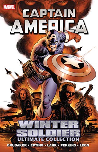 Captain America Vol. 1: Winter Soldier Ultimate Collection - Marvel Comics Graphic Novel | Superhero Action, Adventure Story | Perfect for Comic Book Fans & Collectors | Great Gift for Marvel Enthusiasts