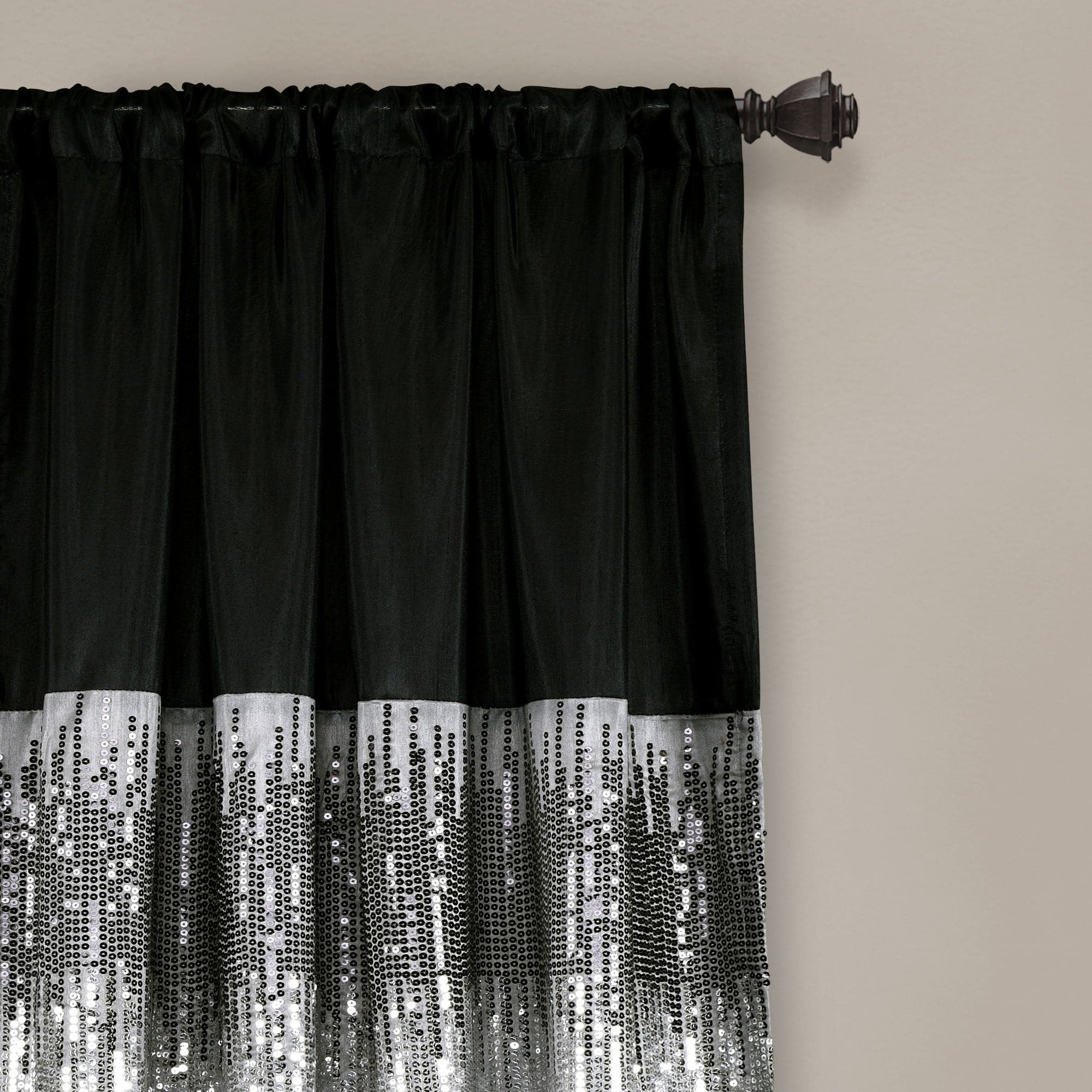 Starry Night Blackout Window Curtain Panel for Bedroom & Living Room - Galaxy Themed Room Darkening Drapes for Better Sleep & Home Decor