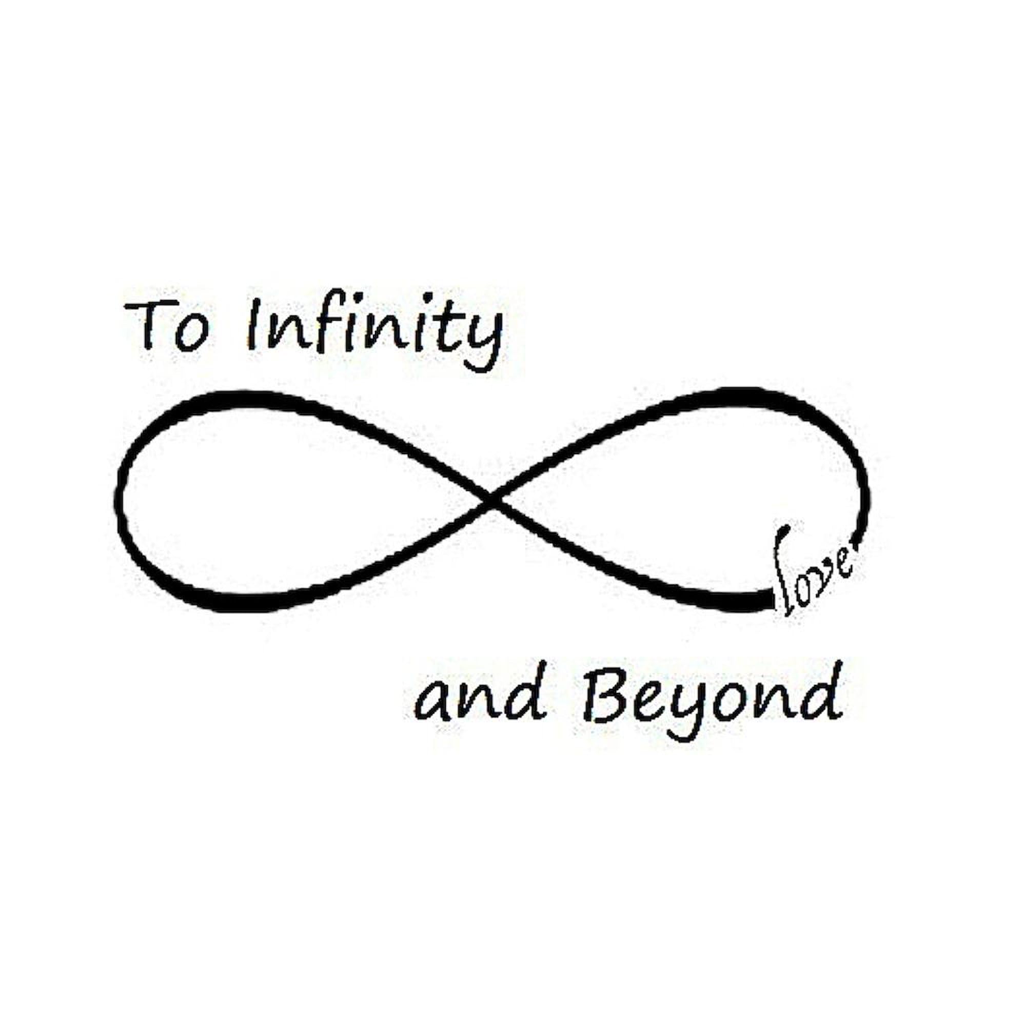 Infinity Symbol Coffee Mug - 15 oz Large White Ceramic Cup for Tea, Hot Chocolate & Office Use - Unique Gift Idea for Coffee Lovers