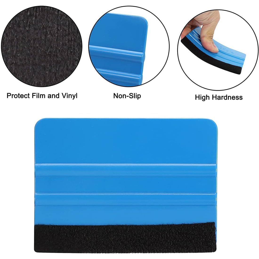 Tomedeks 3PCS Vinyl Putty Spatula Set - Perfect for Drywall Repair, Painting, and DIY Home Projects