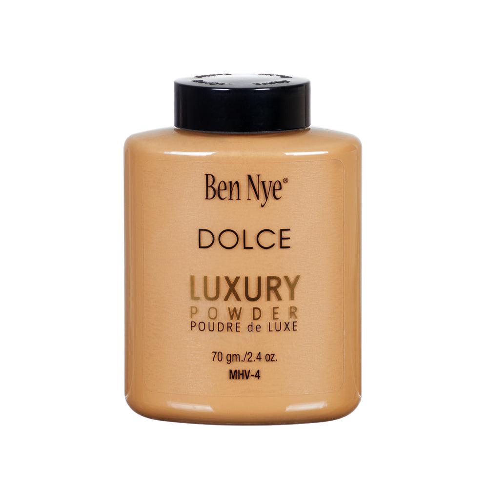 Ben Nye Dolce Mojave Luxury Setting Powder - Translucent Matte Finish for Flawless Makeup - Perfect for Bridal, Photo Shoots & Everyday Wear