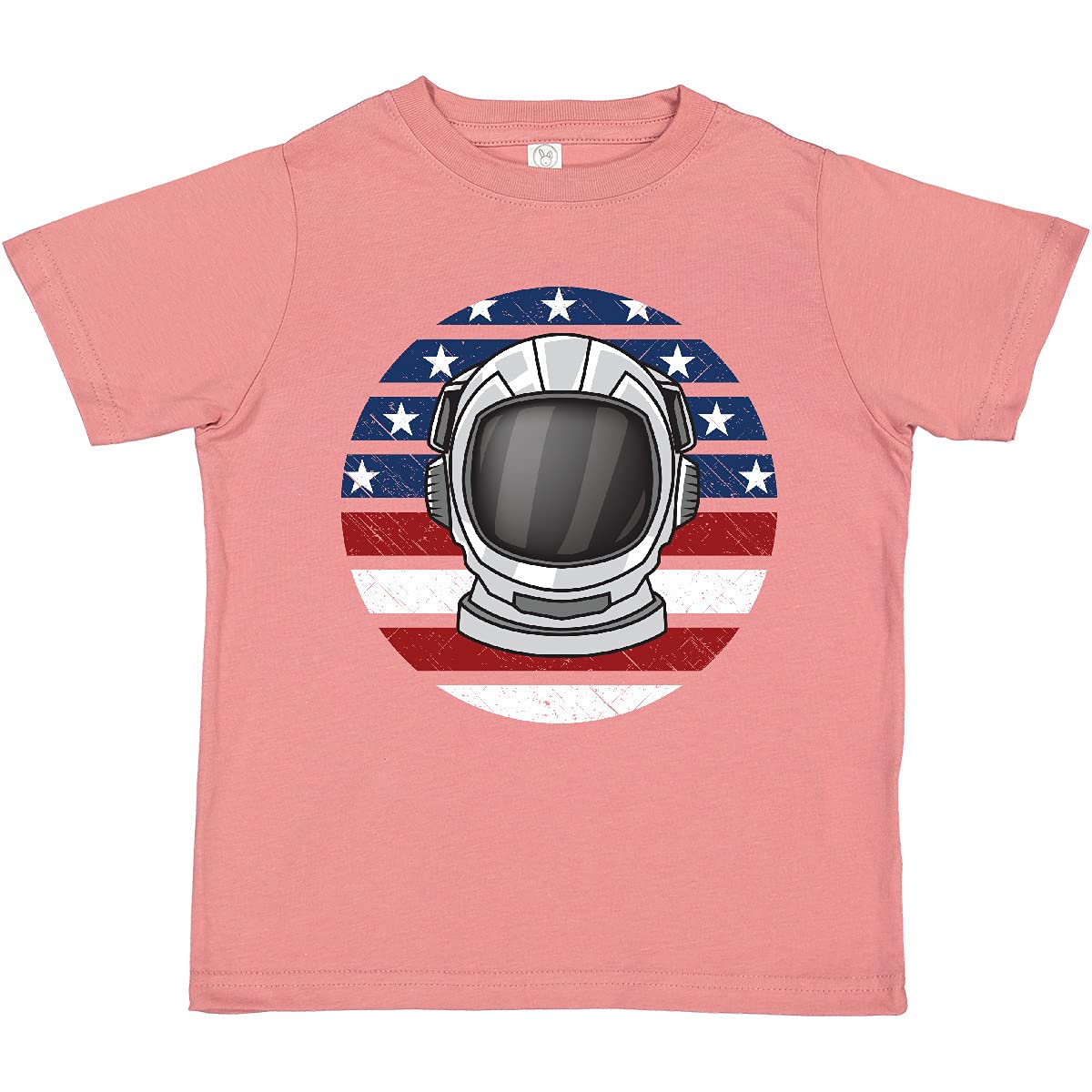 Inktastic Space Astronaut Cool USA Toddler T-Shirt - NASA Inspired Kids Tee for Boys & Girls - Fun Space Theme Graphic Shirt for School, Play & Everyday Wear