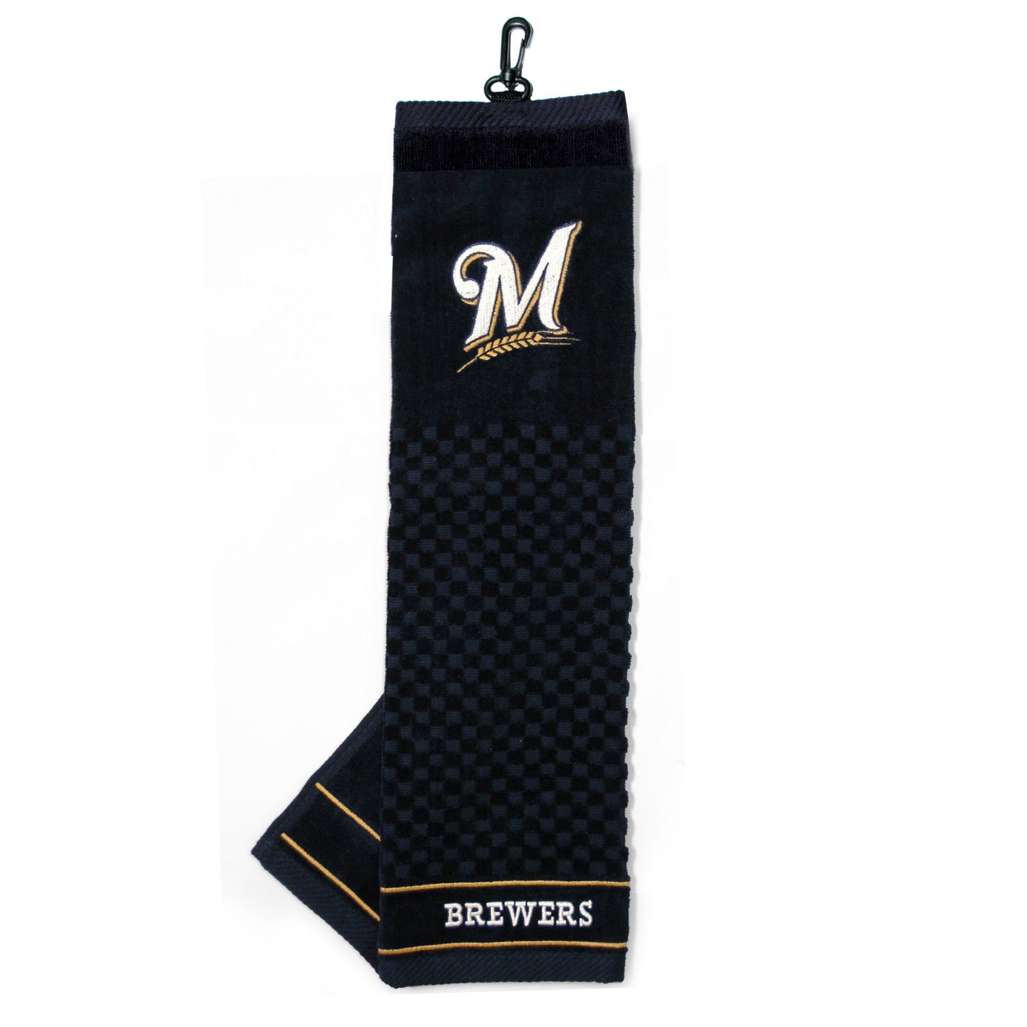 Team Golf MLB Embroidered Golf Towel - Checkered Scrubber Design with Official Logo - Perfect for Golf Courses, Clubhouses & Sports Gifts