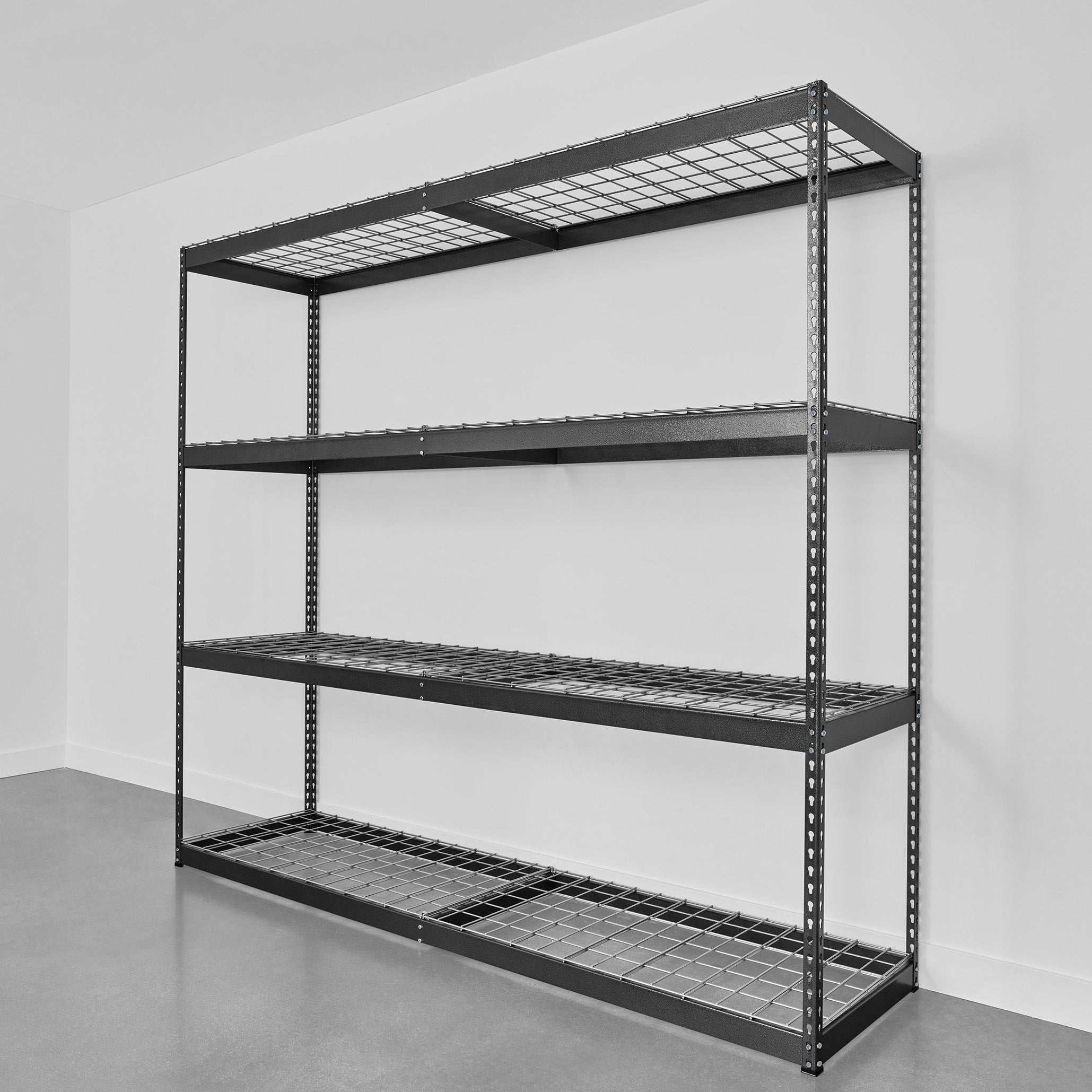 Heavy Duty Garage Shelving Unit 24 x 92 x 84 Inches - Industrial Strength Metal Storage Rack for Garage, Basement & Warehouse Organization