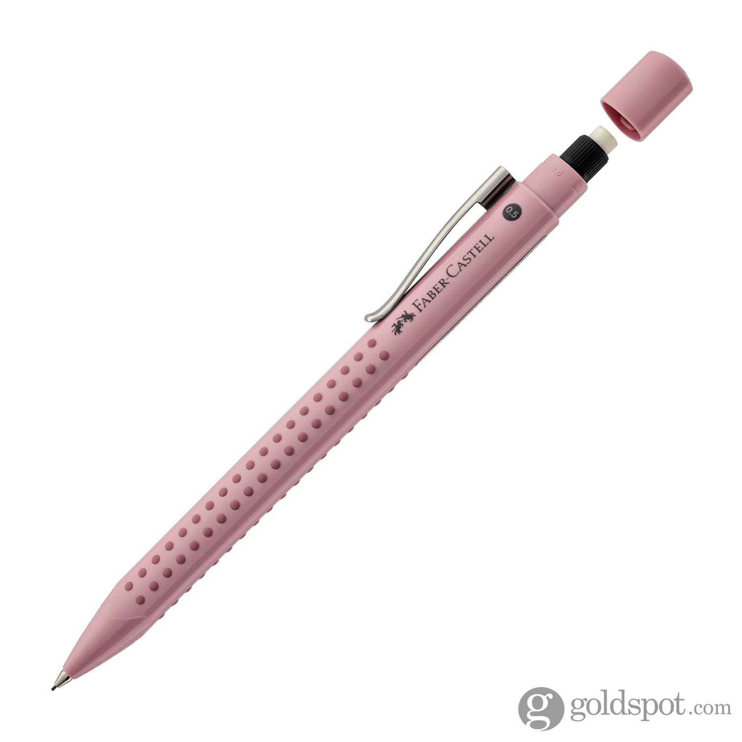 Faber-Castell Grip Harmony Mechanical Pencil 0.5mm - Rose Shadows - Premium Writing & Drawing Tool for Artists, Students & Office Use