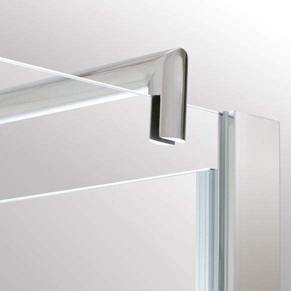 Premium Frameless Pivot Shower Door - Elegant Glass Enclosure for Modern Bathrooms | Perfect for Master Bath, Spa Retreat & Luxury Home Renovations