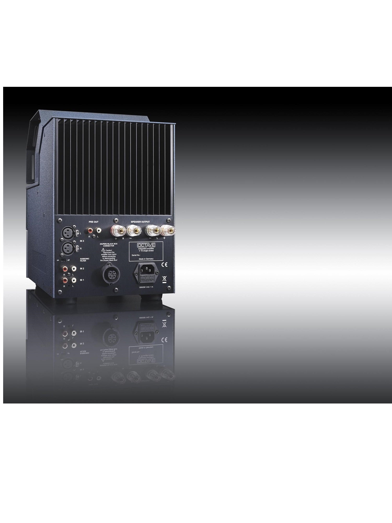 Octave V16 Single Ended Tube Integrated Amplifier & Headphone Amp - Perfect for Audiophiles & Home Audio Systems