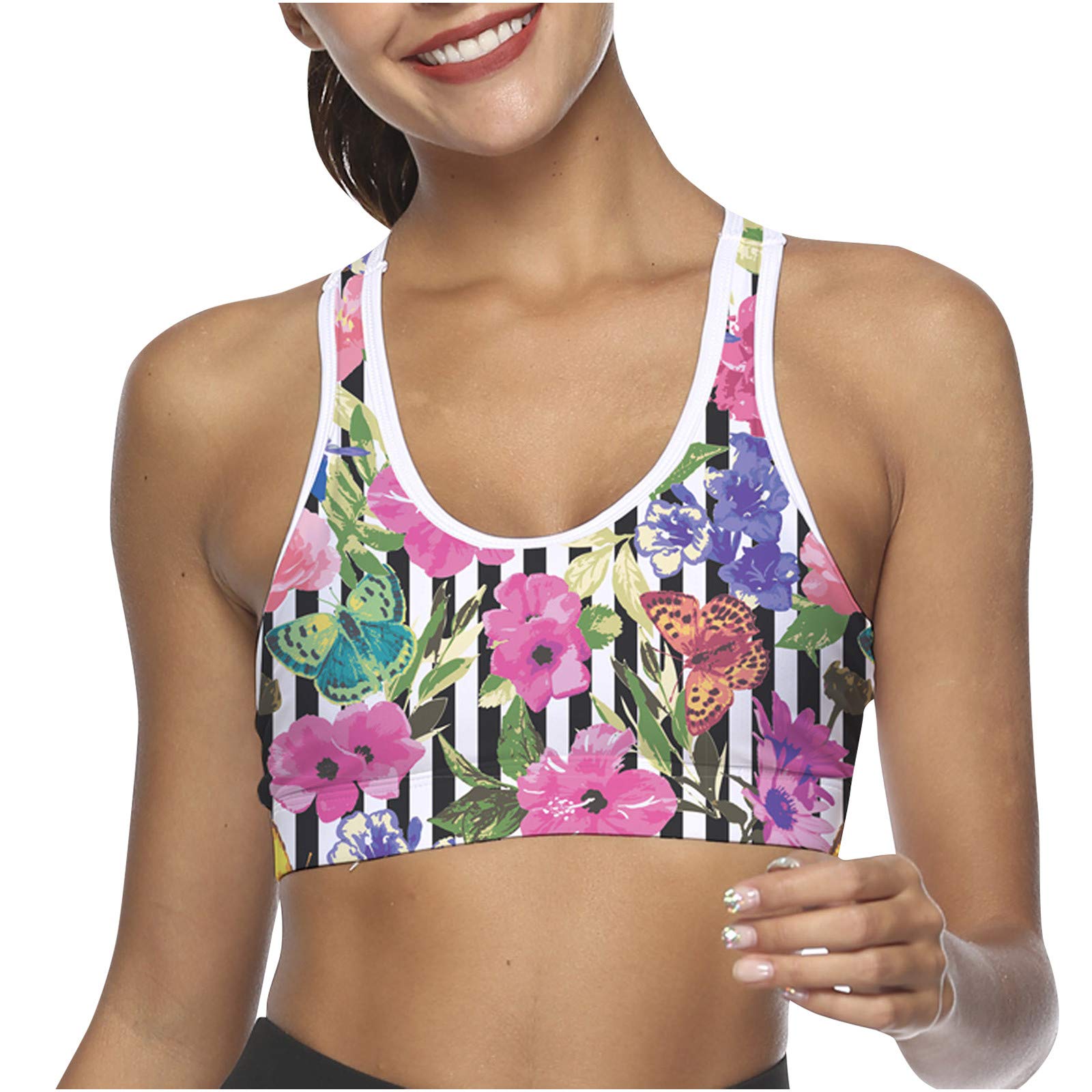 Seamless V-Neck Yoga Tank Top for Women - Breathable Workout Shirt with Pocket - White Fitness T-Shirt for Gym, Running & Casual Wear
