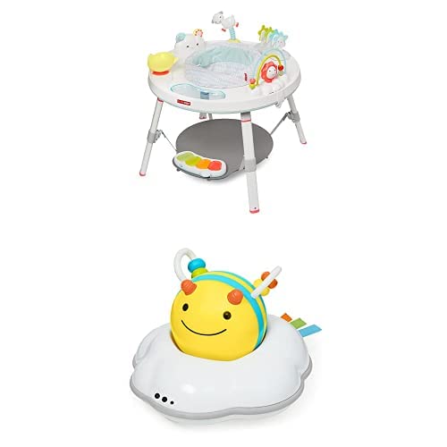 Skip Hop Baby Activity Center & Crawl Toy - 3-Stage Developmental Play with Follow-Me Bee - Interactive Learning Toy for Infants & Toddlers - Perfect for Playtime, Crawling Practice & Early Motor Skills Development