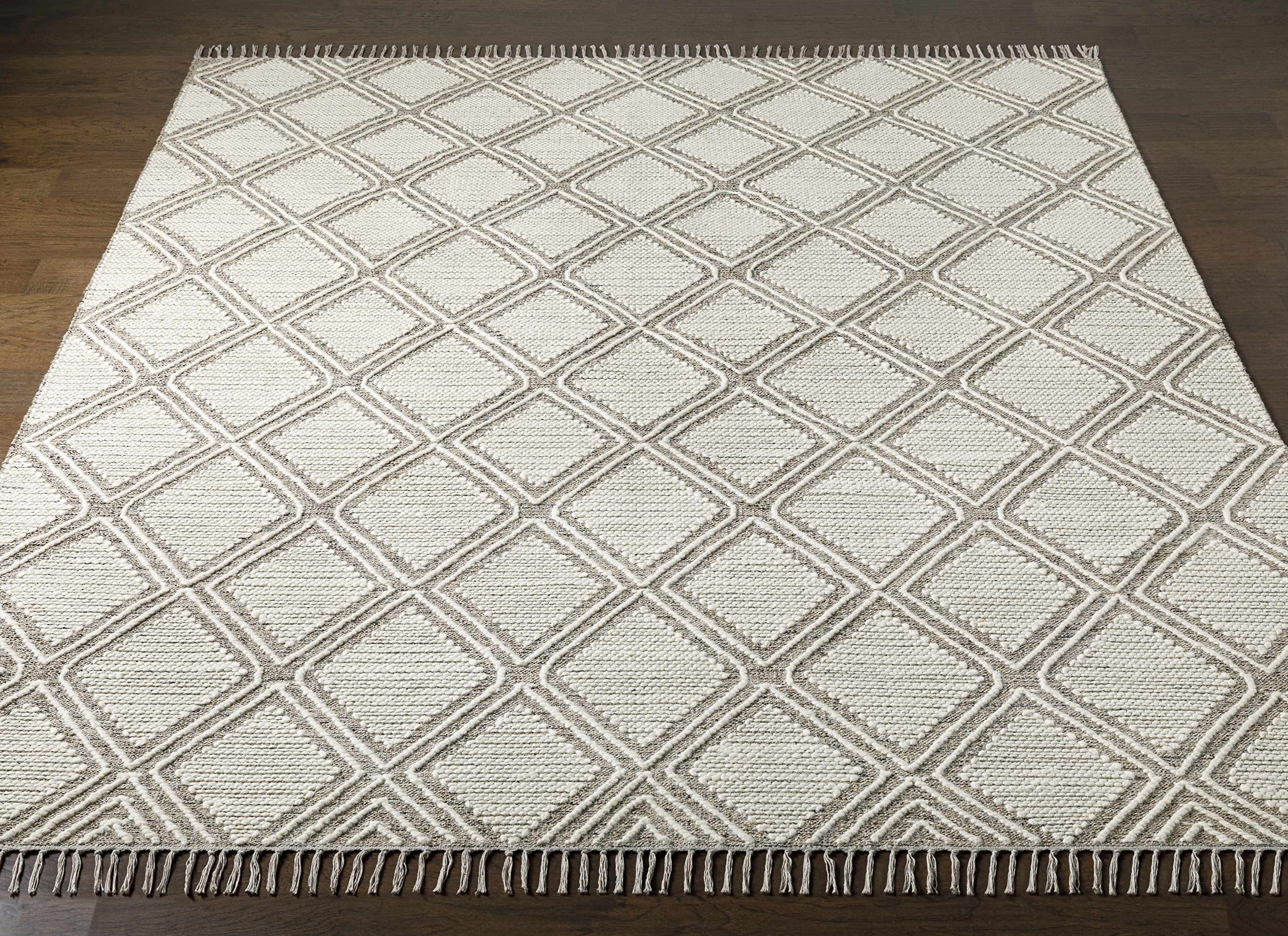 Bohemian Transitional Hauteloom Walstonburg Area Rug 2' x 3' - Taupe, Black & Cream - Perfect for Living Room & Bedroom Decor - Soft & Stylish Home Accent Rug for Cozy Spaces