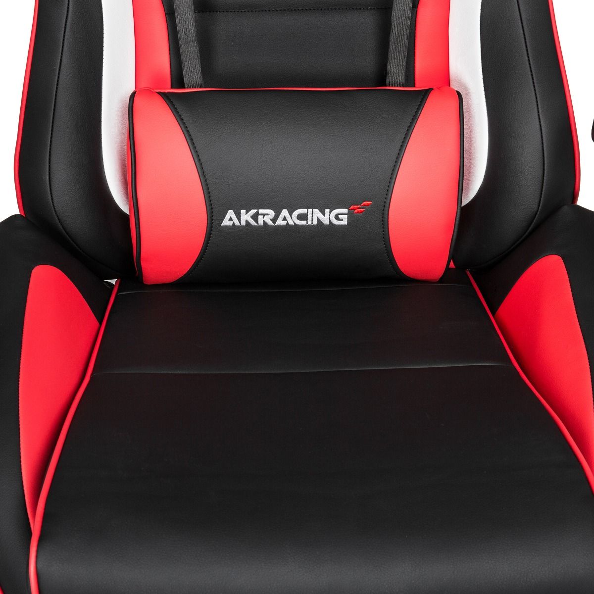 AKRACING ProX Ergonomic Gaming Chair - High Back Racing Style with Adjustable Lumbar Support & Headrest - Red - Perfect for PC, Office & Esports Gaming Setup