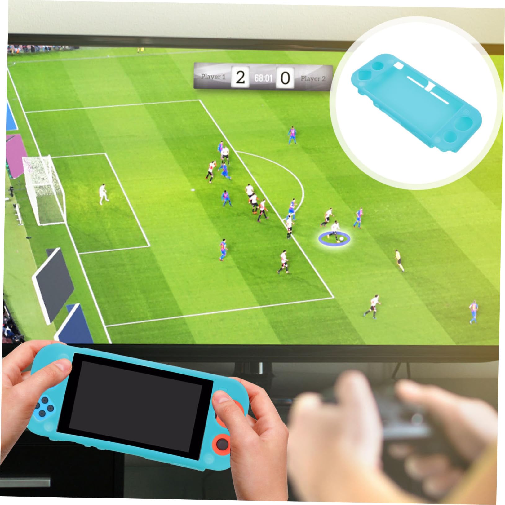 OSALADI 5-Pack Protective Case for Nintendo Switch, PS5, Xbox Controllers - Durable Game Console Cover for Travel & Storage - Perfect for Gaming Accessories Organization & Protection