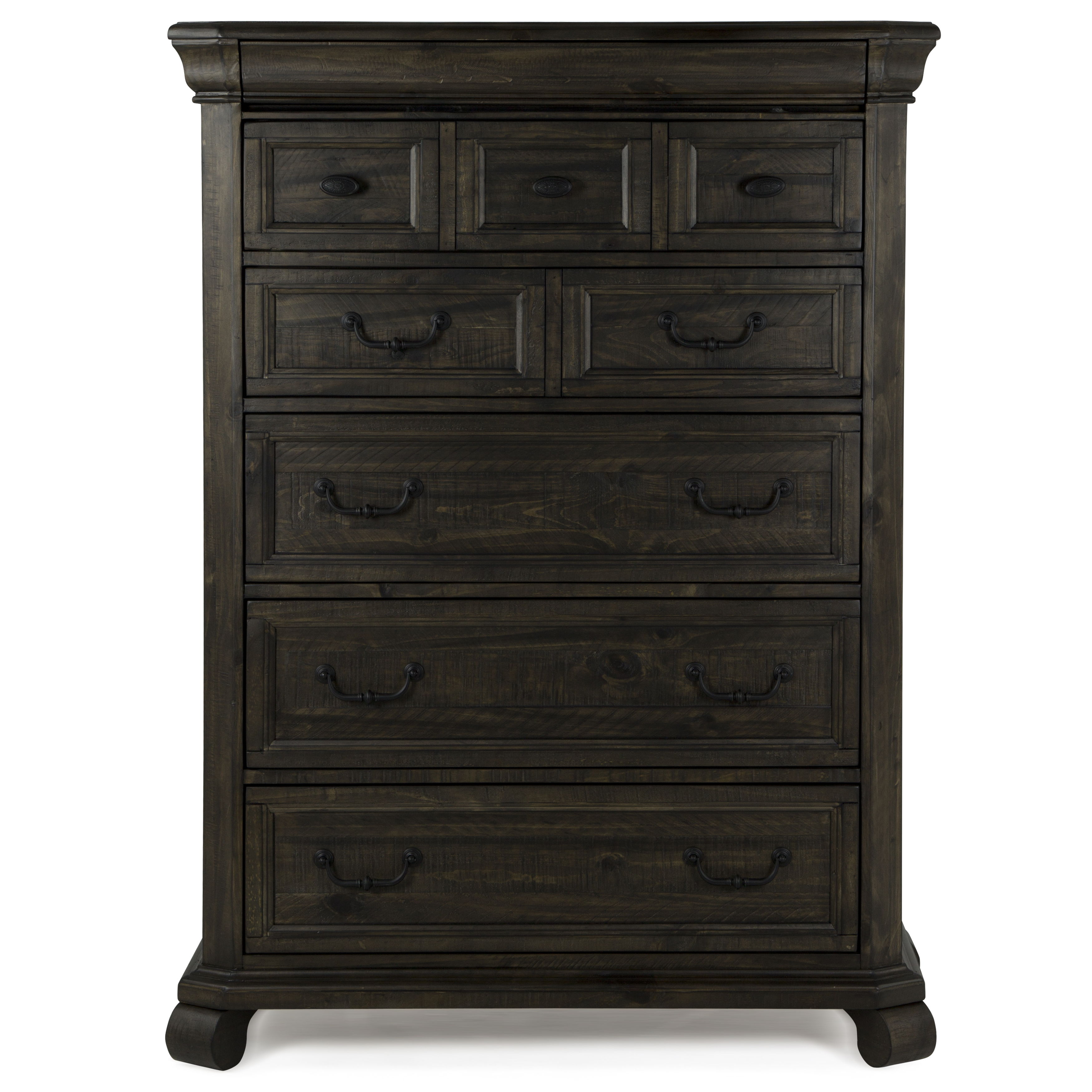 Bellamy 5-Drawer Chest Dresser - Solid Wood Bedroom Storage Furniture for Clothes, Blankets & Linens - Perfect for Master Bedroom, Guest Room & Nursery Organization