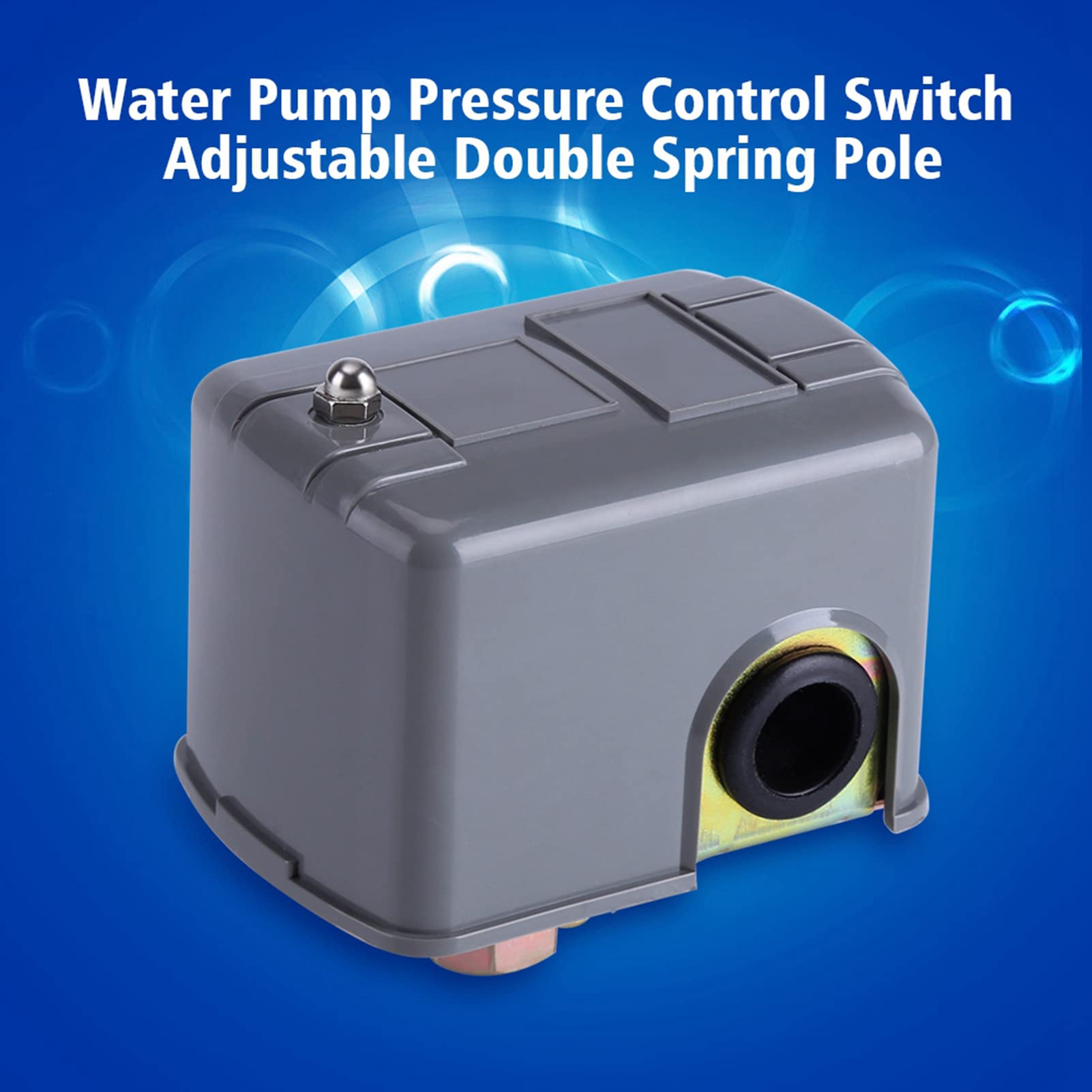 40-60 PSI Well Pump Pressure Control Switch, 110V-230V Water Pressure Switch with 1/4