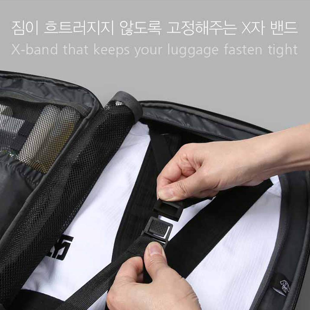 MOOTO Korea Taekwondo Backpack - Durable MMA UFC Martial Arts Training Bag with Laptop Compartment for Competition, Travel & Business Use