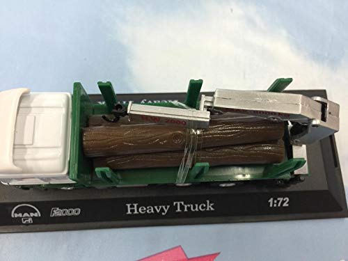 1/72 Scale JOYCITY F2000 Heavy Duty Lumber Truck Diecast Model - Collectible Construction Vehicle for Display, Gifts & Diorama Scenes