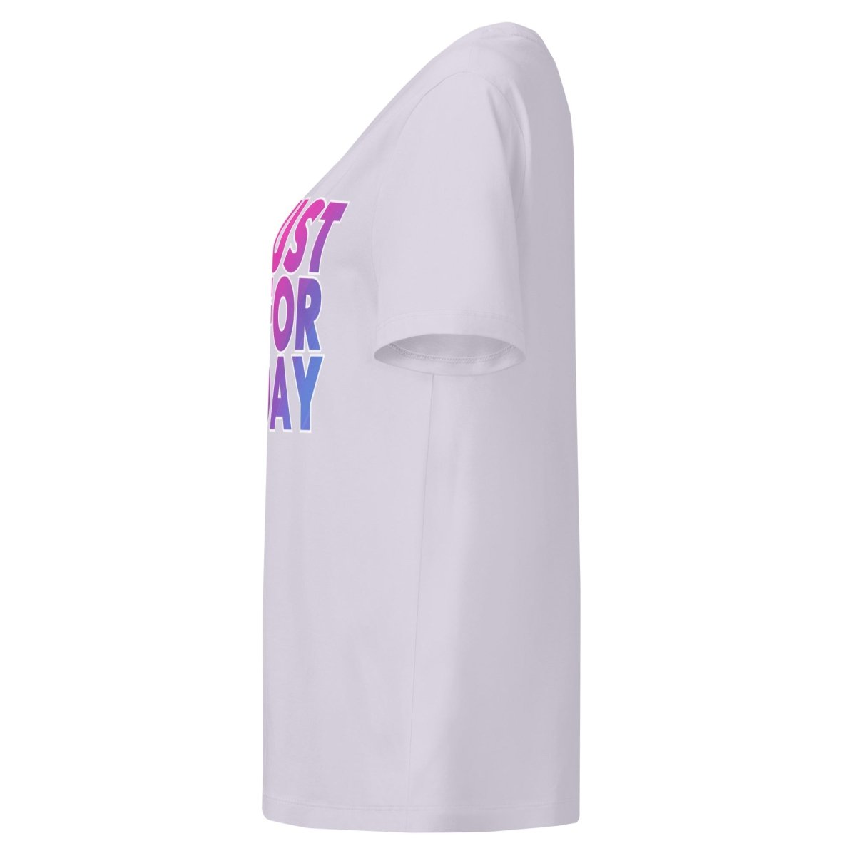 Just For Today - Women's Organic Cotton T-Shirt | Retro Vintage Style | Casual Wear, Weekend Outfits & Sustainable Fashion