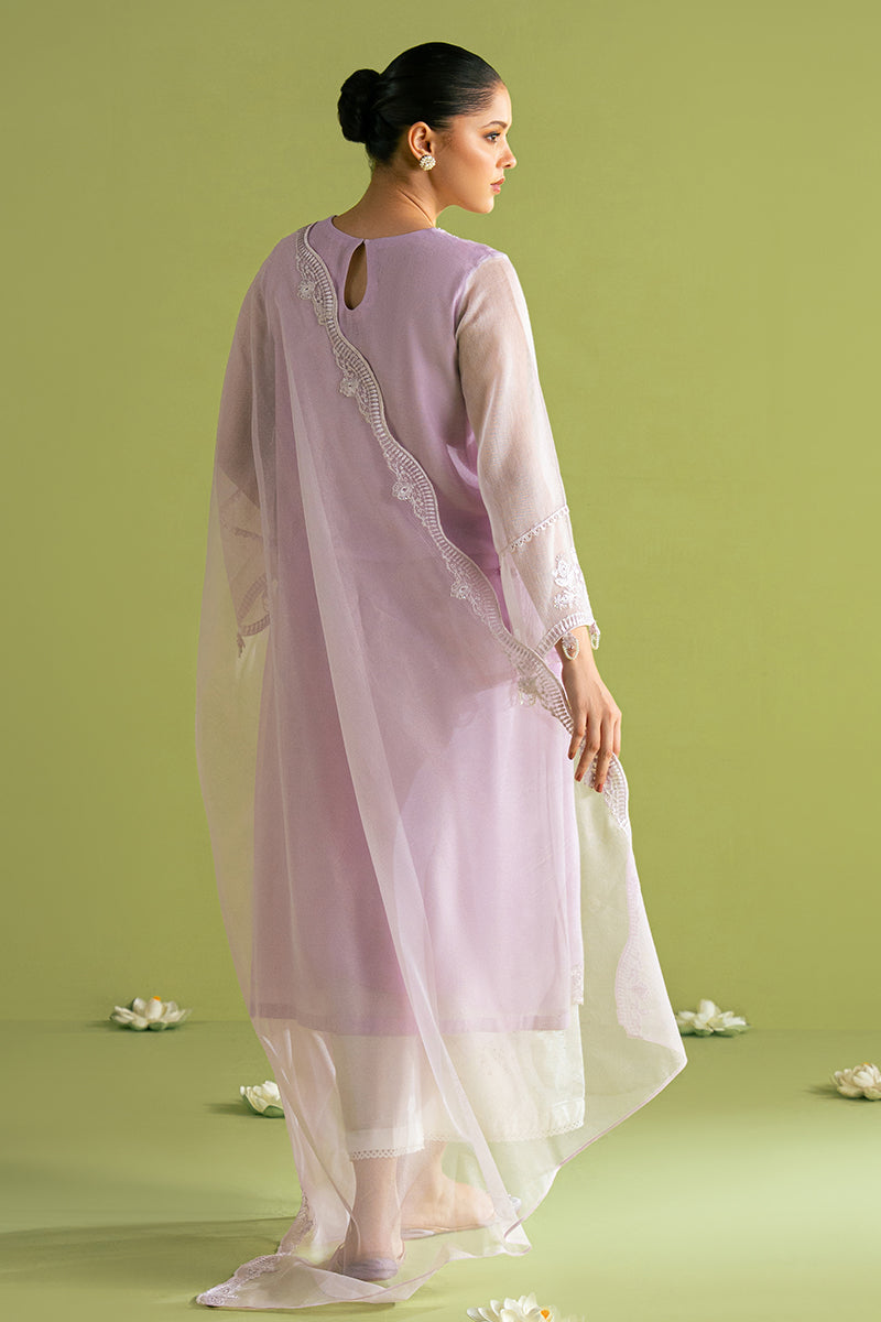 LAVENDER BLISS 2 PC SET (SHIRT & DUPATTA) - Elegant Indian Ethnic Wear for Women, Perfect for Weddings, Festivals & Special Occasions