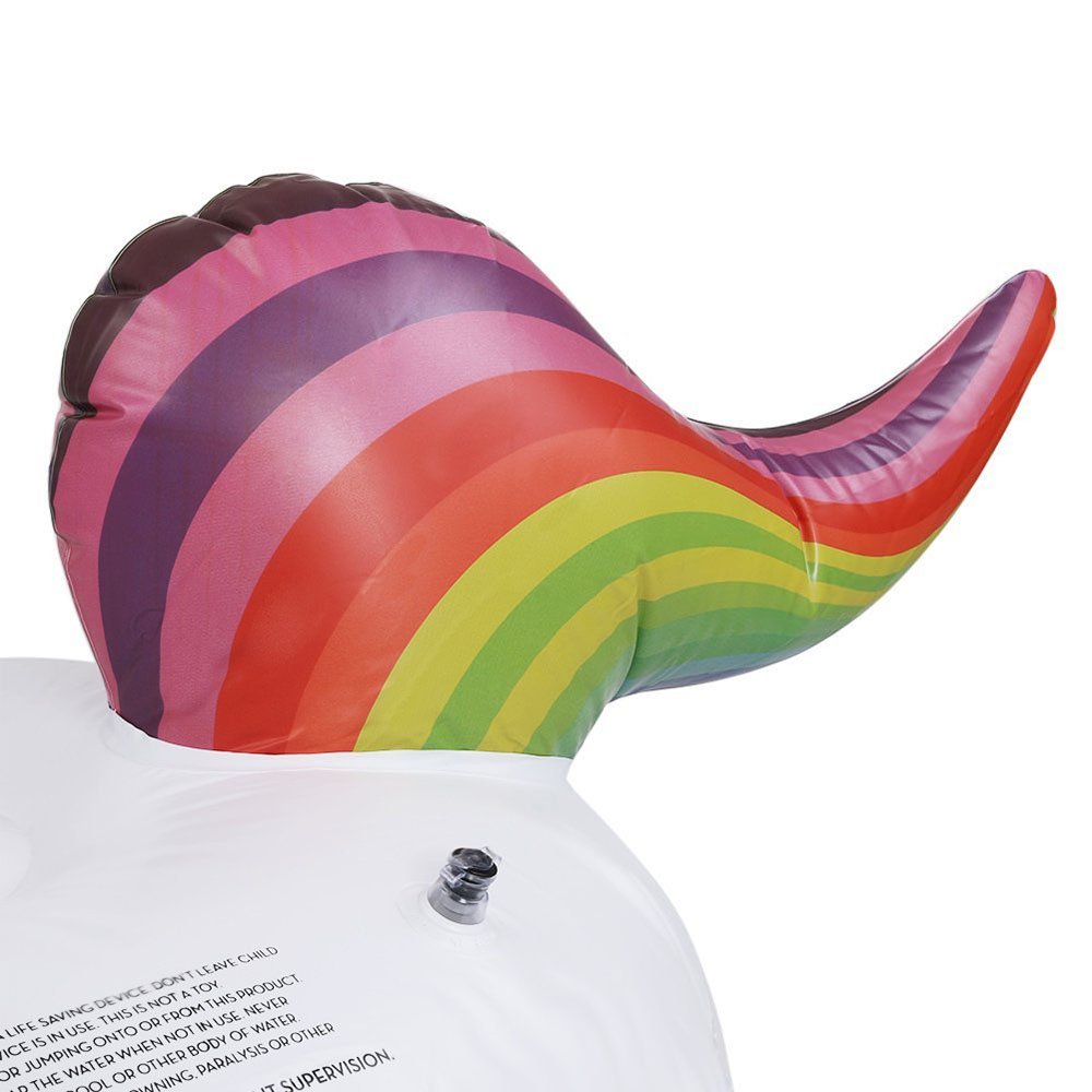**Topind Giant Inflatable Unicorn Float - Rainbow Pool Lounge Raft for Kids & Adults, PVC Swim Ring, Summer Water Toy for Swimming Pools, Lakes & Beach Parties**