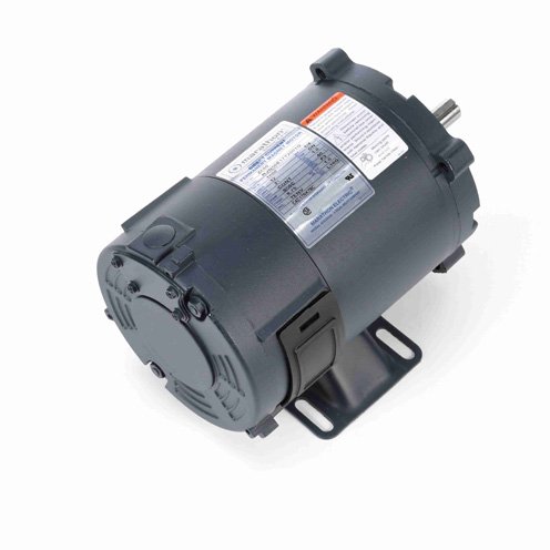 Marathon Electric Z660 DC Permanent Magnet Brushed Motor - 1/4 HP, 12V, 1750 RPM, TENV (Totally Enclosed Non-Ventilated) - Ideal for Conveyors, Pumps, and Small Machinery Applications