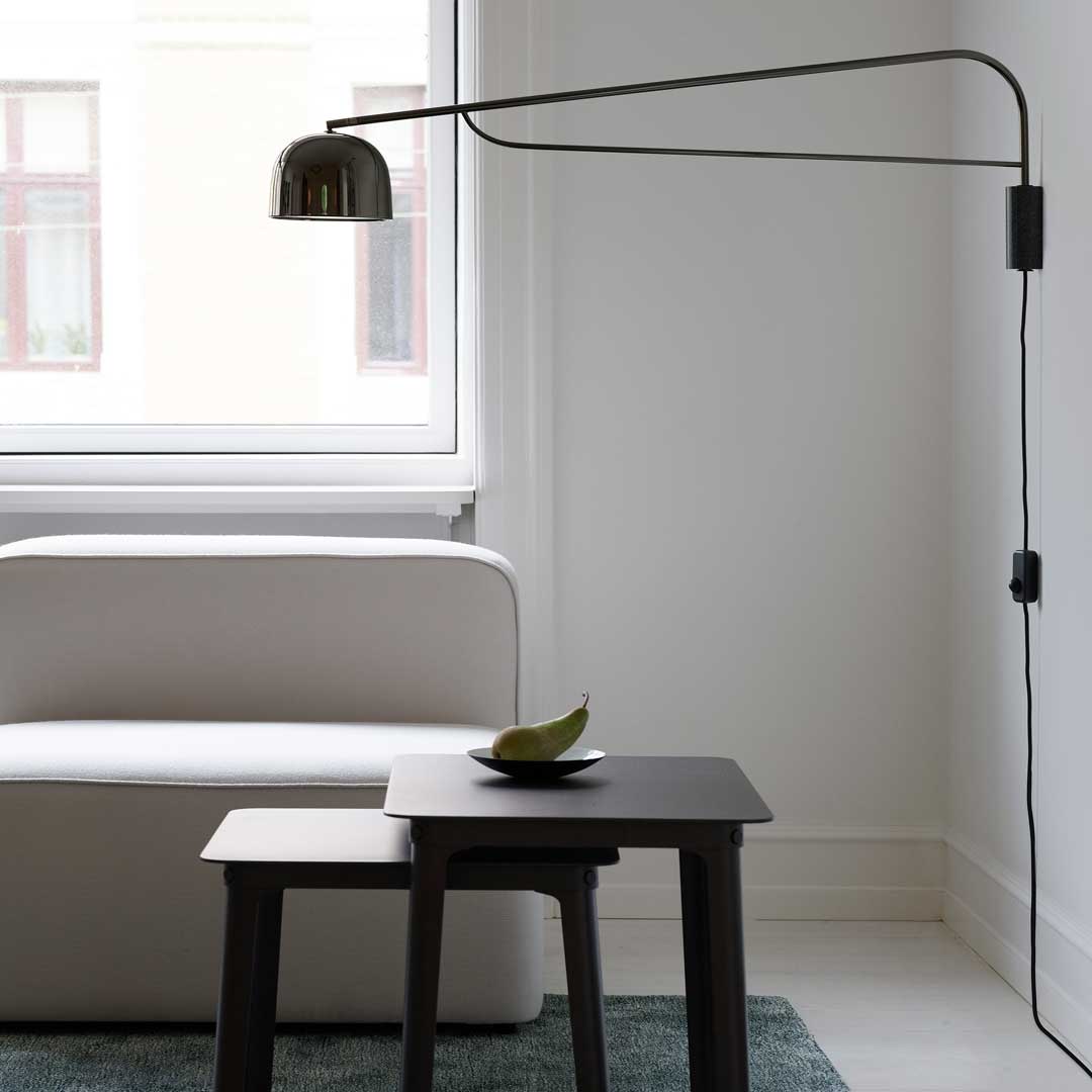 Simon Legal D Grant Wall Lamp by Normann Copenhagen - Modern Scandinavian Lighting for Living Room, Bedroom & Office