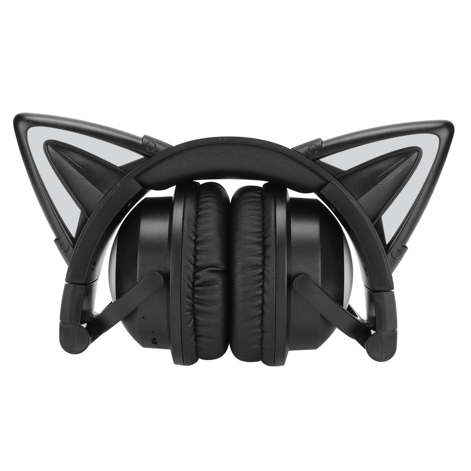 Shanrya Cat Ear Headphones with Stereo Sound - Cute Wireless Bluetooth Headset for Smartphones, Online Courses & Gaming - Perfect for Music, Studying & Cosplay