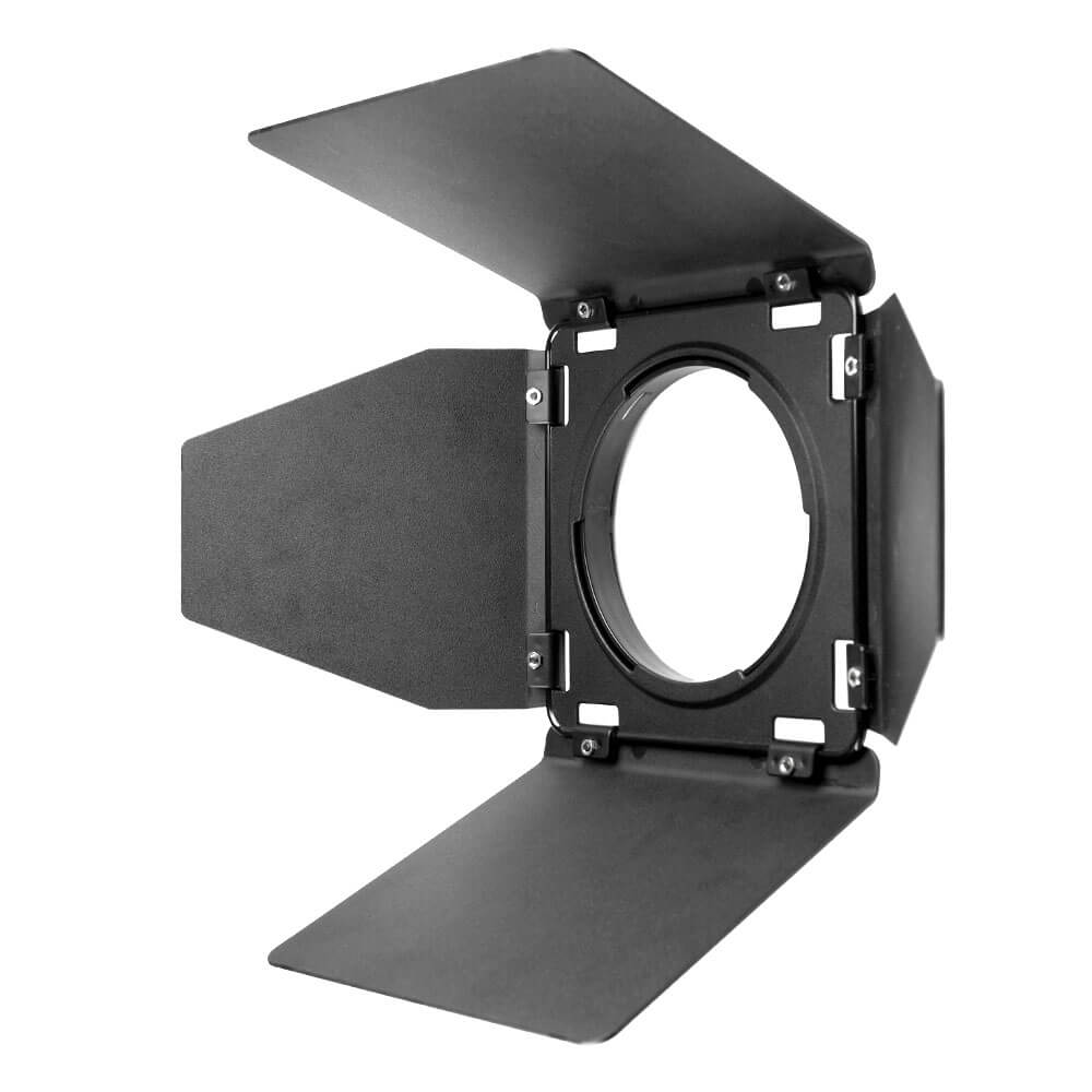 AD400Pro Barndoor Kit - 4 Leaf Light Control for Outdoor Photography & Studio Flashes | Perfect for Portraits, Product Shots & Creative Lighting Effects
