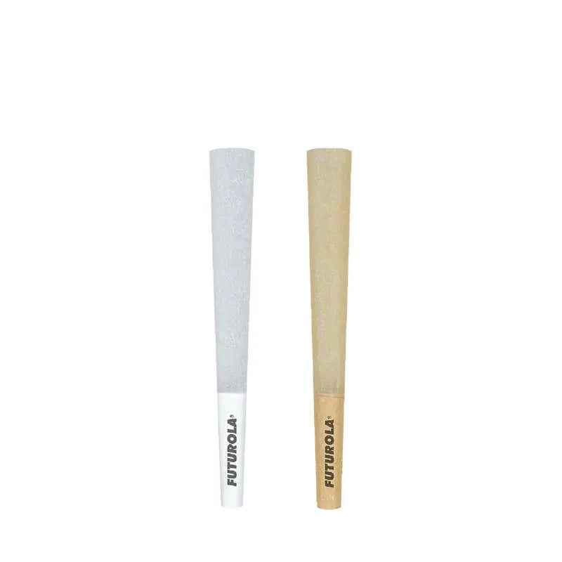 Futurola 1 1/4 Size 84/26 Pre Rolled Cones - Premium Rolling Papers for Smooth Smoking Experience - Perfect for Herbal Blends & Tobacco Use at Home or Outdoors