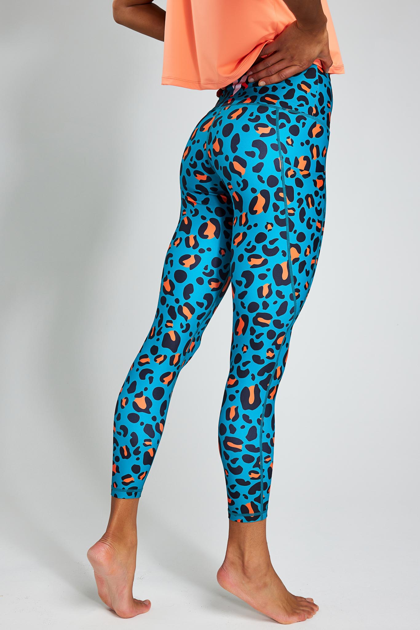 Rumble In The Jungle Print Yoga Leggings - High Waisted Workout Pants for Women - Perfect for Gym, Running & Outdoor Activities