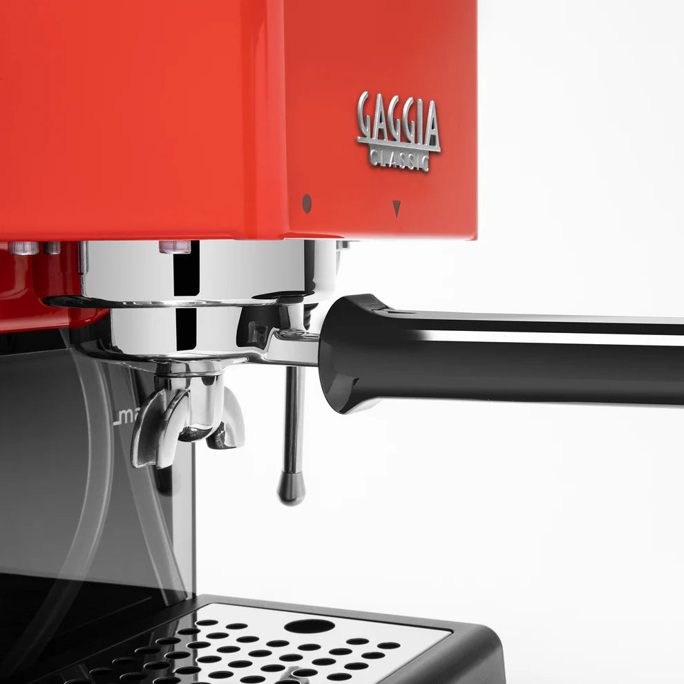 Gaggia Classic Pro E24 Espresso Machine - Professional Italian Coffee Maker for Home & Cafe Use, Orange (Perfect for Espresso, Cappuccino & Latte Making)
