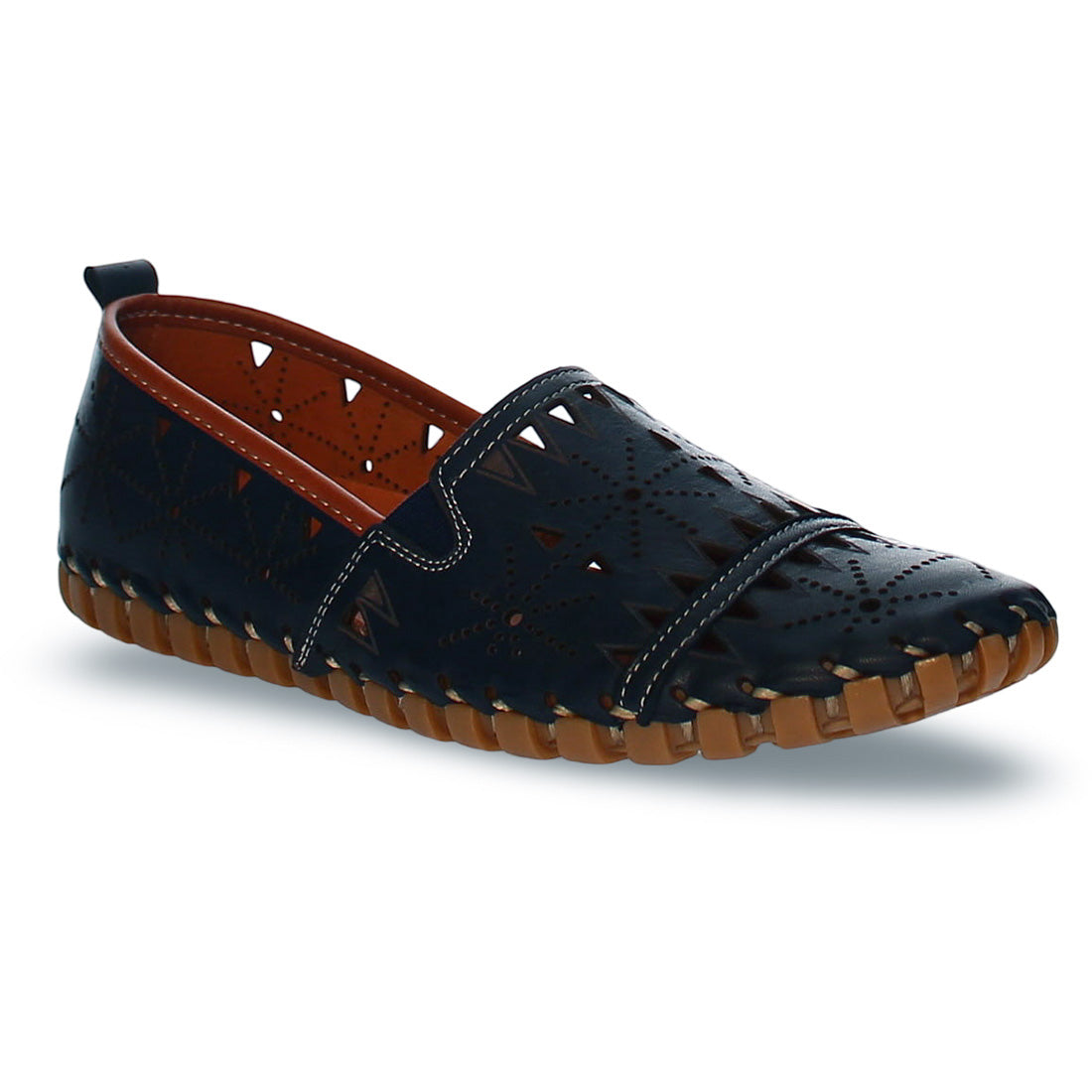 Vaqay Merano Women's Casual Shoes - Comfortable Slip-On Loafers for Walking, Work & Travel | Stylish & Lightweight for Everyday Wear