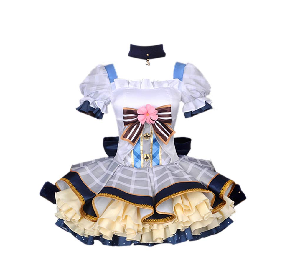 ROLECOS Girls Flower Bouquet Cosplay Costume - Japanese Anime Lolita Dress for Cosplay, Halloween & Themed Parties | Kawaii Fashion Outfit for Anime Conventions & Photoshoots