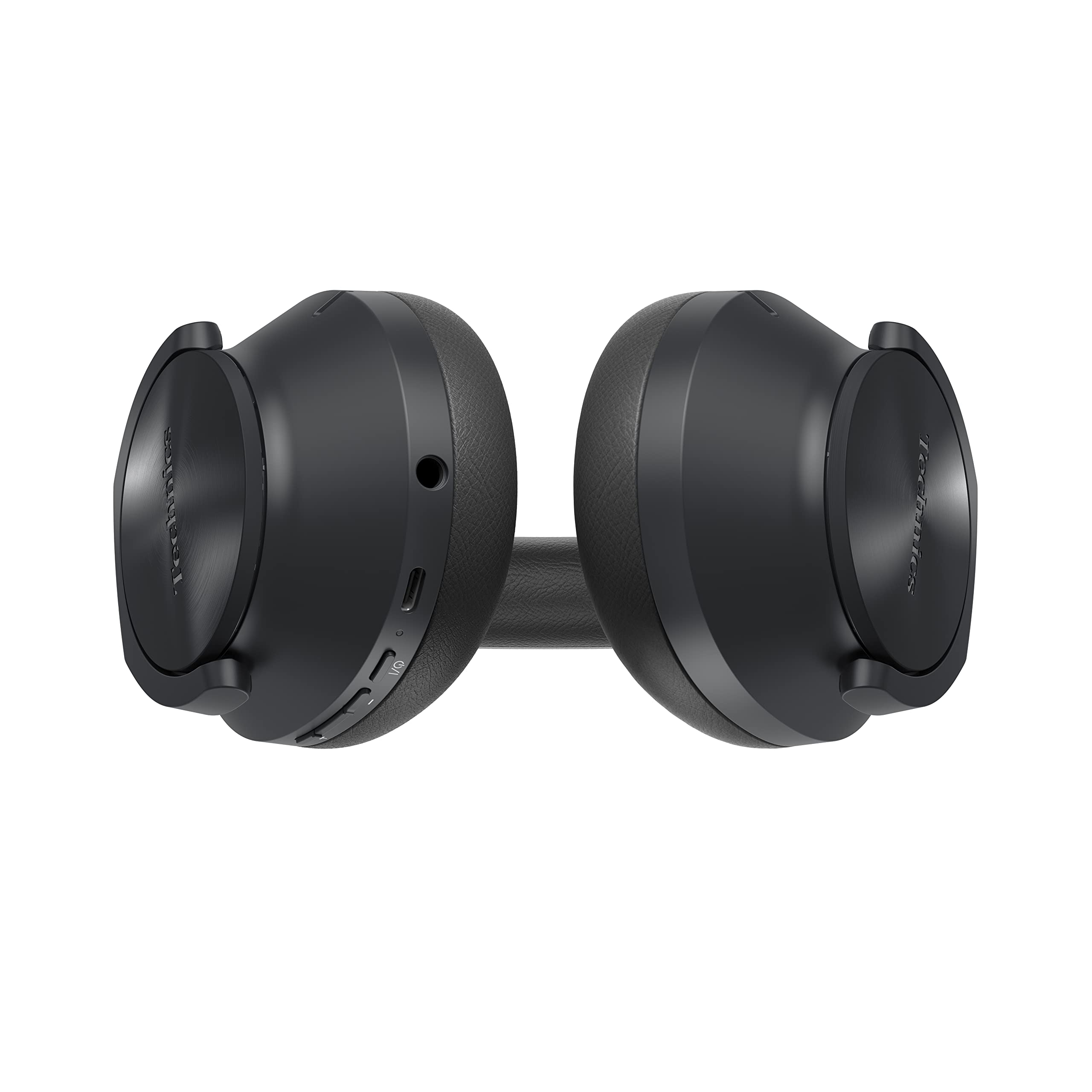 Technics EAH-A800 Premium Closed-Back Wireless Headphones with Noise Cancellation - Black | Perfect for Travel, Office & Home Listening