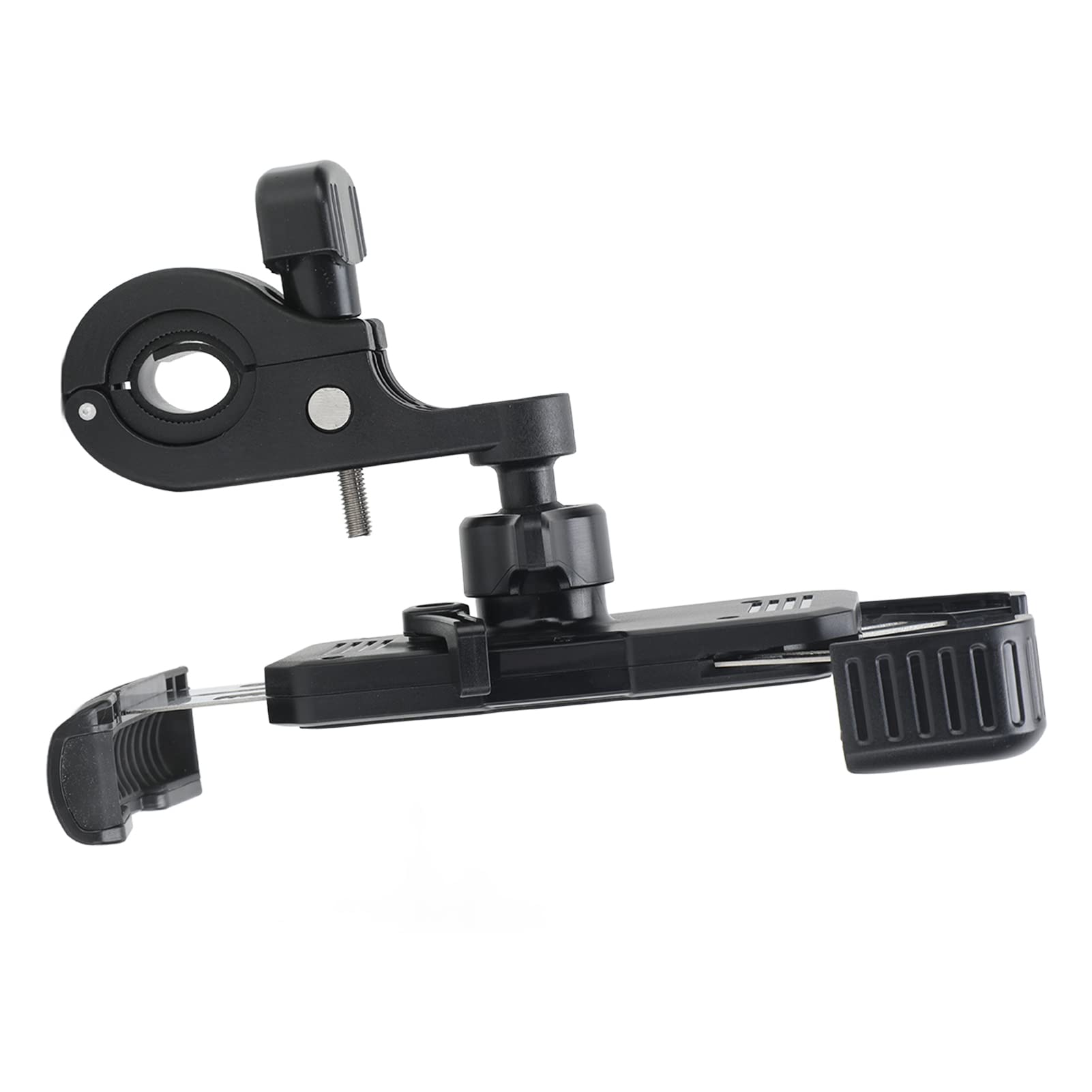 Qinlorgo Anti-Slip Motorcycle Phone Holder - Durable ABS Plastic Phone Mount for Bikes - Perfect for Riding, Navigation & Hands-Free Calling