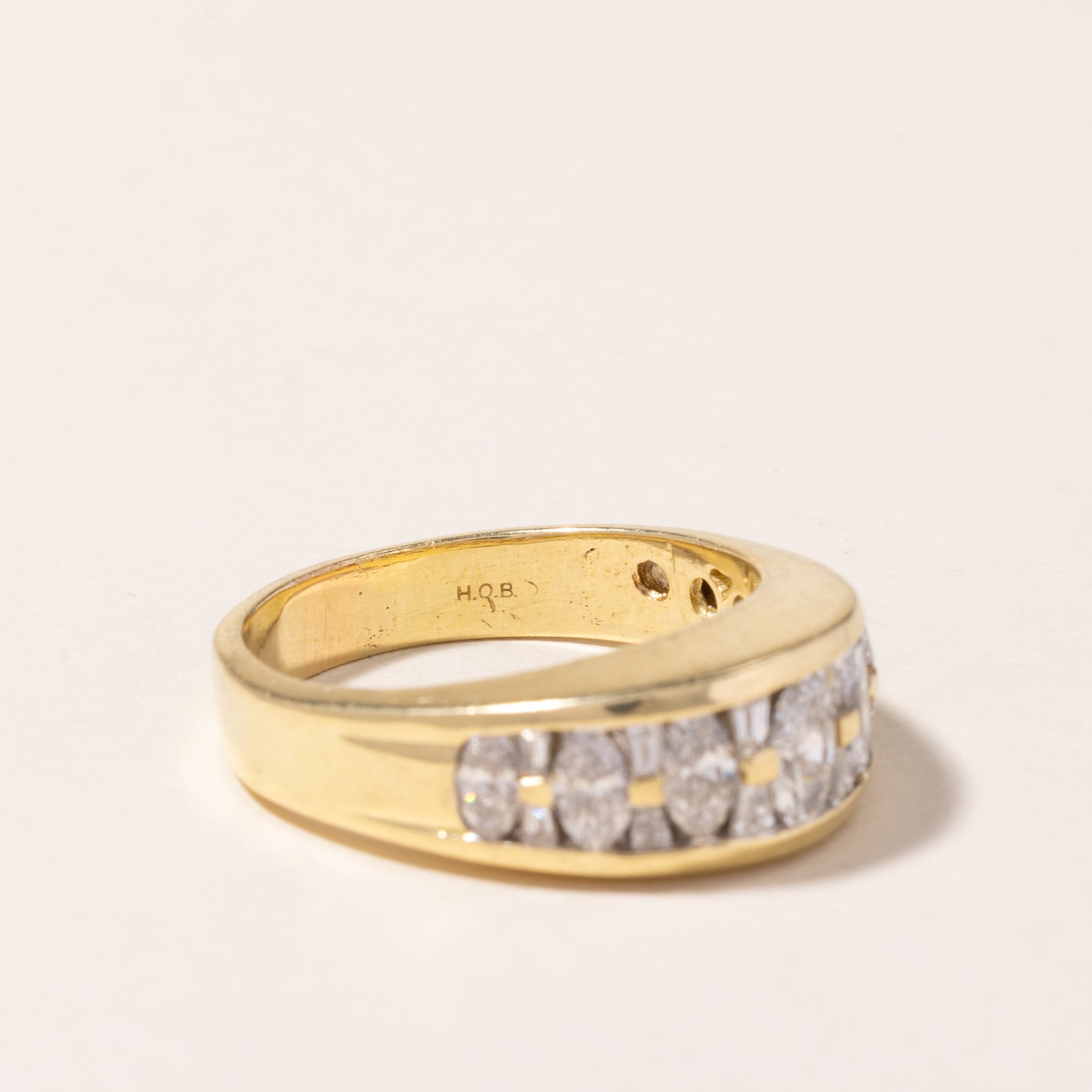 18K Yellow Gold Diamond Ring - 2.00 Carat Total Weight (CTW) | Size 9 | Elegant Engagement & Wedding Band for Women | Perfect for Proposals, Anniversaries & Special Occasions
