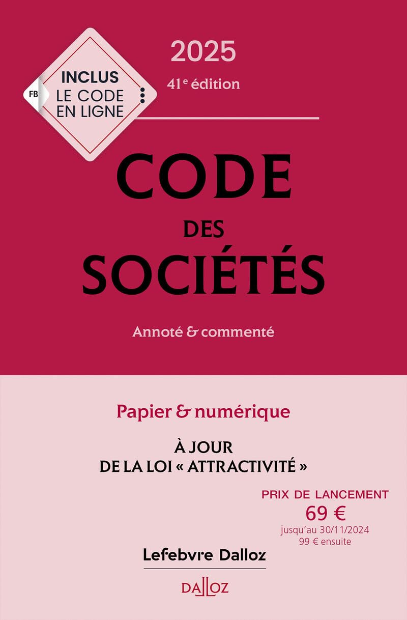 2025 Corporate Code Annotated and Commented - 41st Edition | Legal Reference for Business Compliance & Corporate Governance