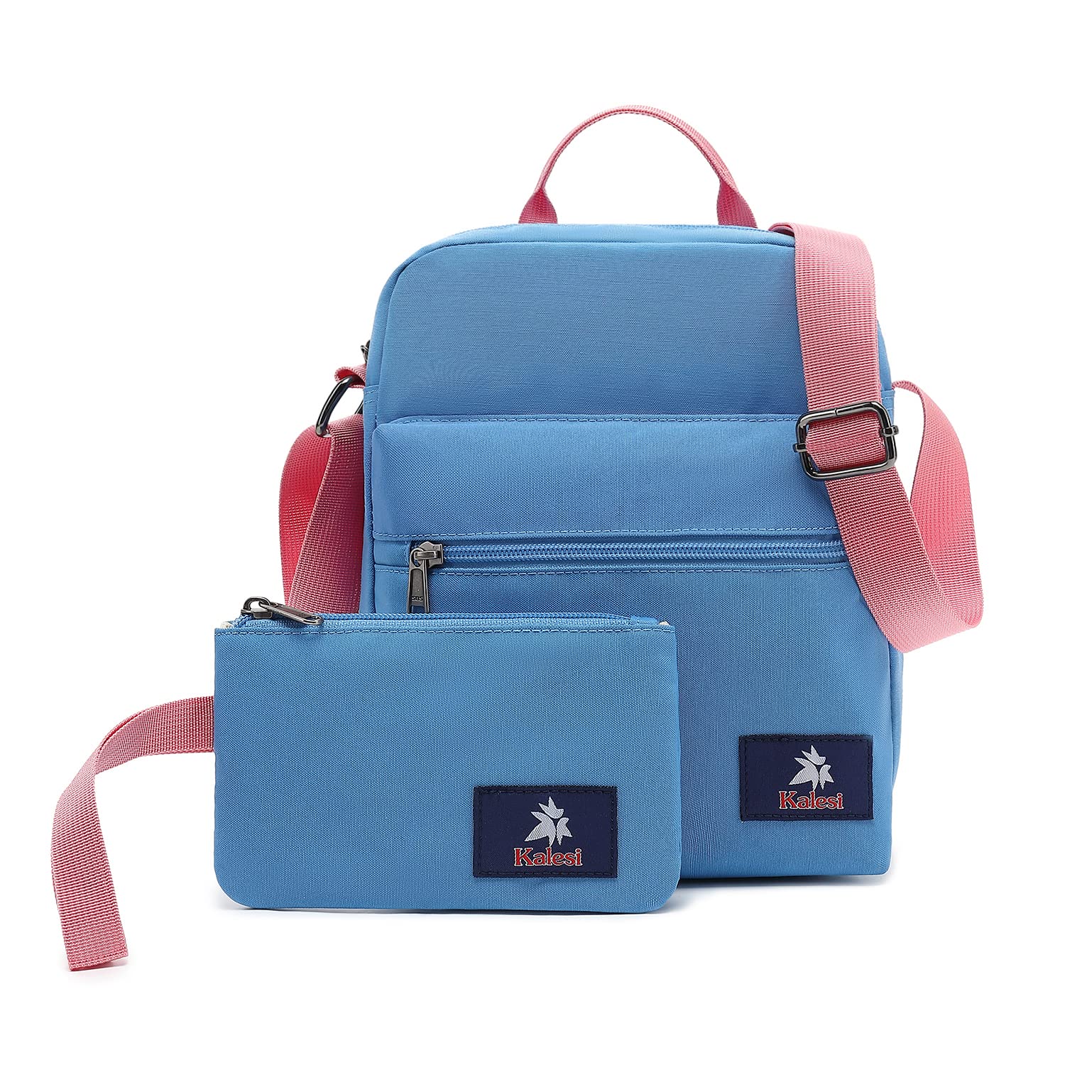 Stylish Kalesi Small Canvas Crossbody Bag & Purse Set for Women & Girls | Fashionable Shoulder Handbag for Daily Use, Travel & Shopping