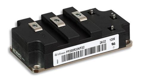 DD200S33K2C Fast Dual Series Diode Module 200A 3300V 73mm - High Power Rectifier for Industrial UPS, Motor Drives & Renewable Energy Systems