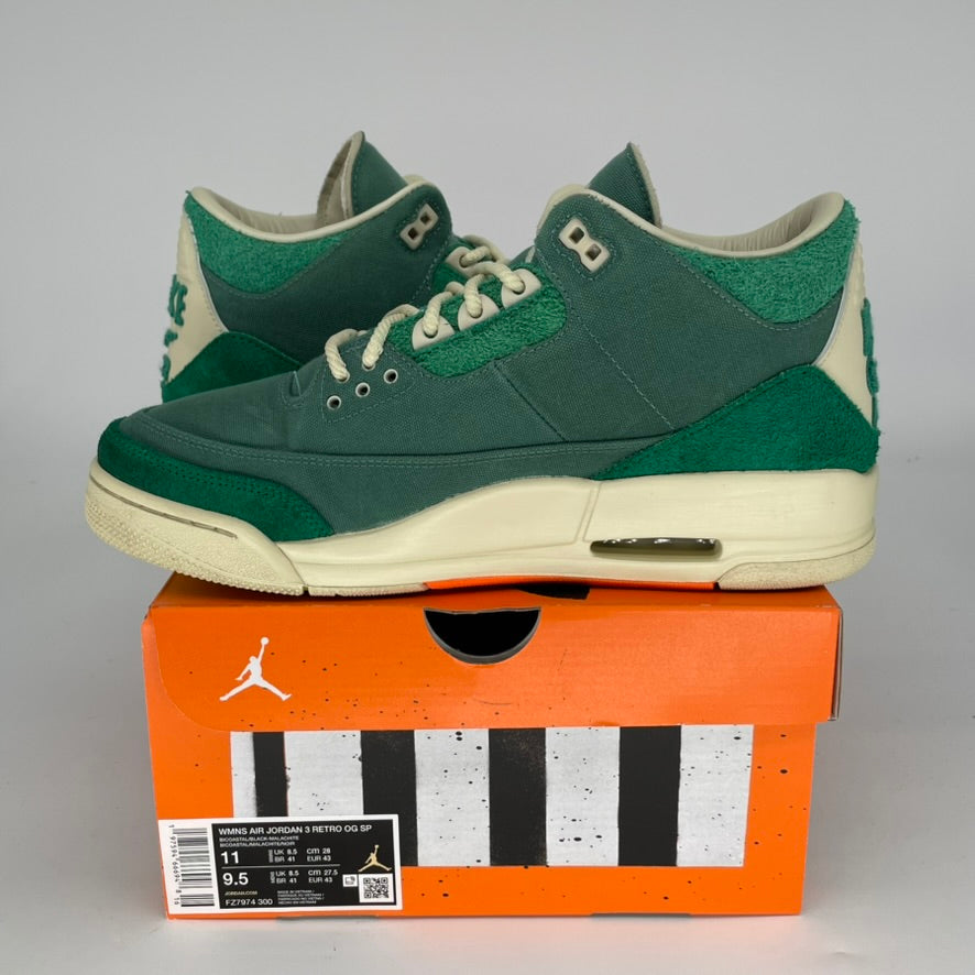Nike Air Jordan 3 Retro Nina Chanel Abney Bicoastal Women's Sneakers Size 9.5/11W - FZ7974-300 | Basketball Shoes for Women, Streetwear Fashion & Casual Wear