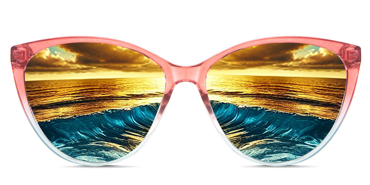 ZORA Women's Prescription Polarized Sunglasses - UV Protection, Stylish & Comfortable for Driving, Outdoor Activities & Fashion