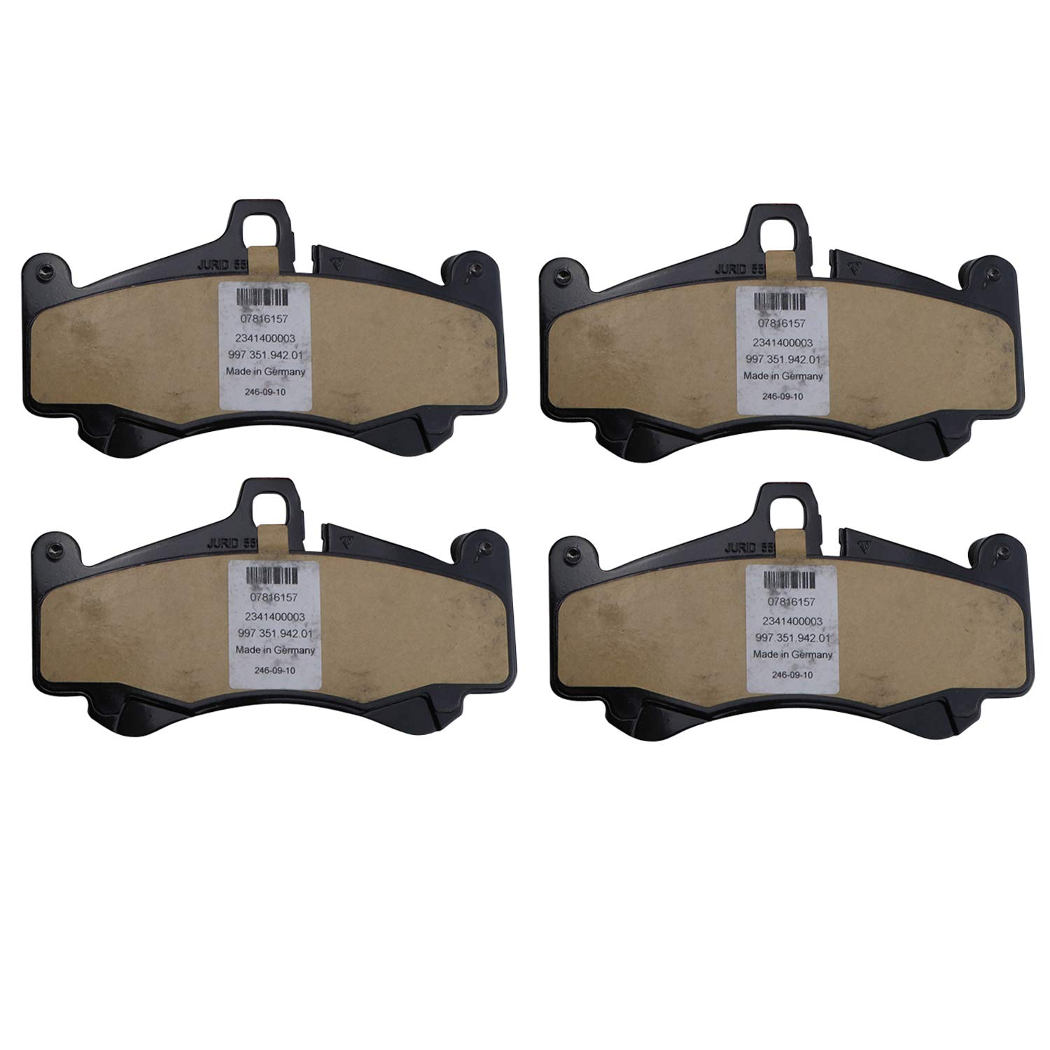 Beck/Arnley 089-1881 OE Replacement Brake Pads - High-Performance Braking for Sedans, SUVs & Trucks - Perfect for Daily Commuting & Highway Driving