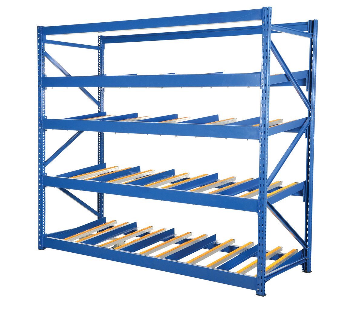 Carton Flow Racks - Warehouse Storage Shelving System for Efficient Inventory Management | Perfect for Retail, Distribution Centers & Order Fulfillment