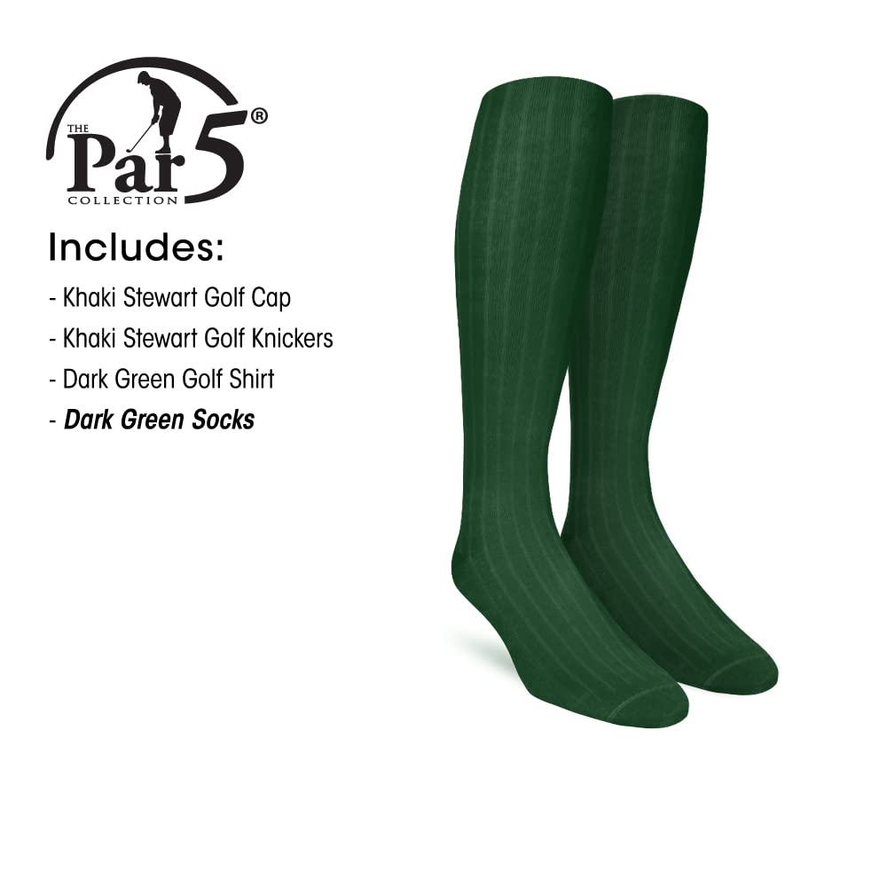 Khaki Stewart Women's Golf Outfits - Stylish Dark Green Polo & Skirt Set for Ladies - Perfect for Golf Tournaments, Country Club Events & Summer Outdoor Activities