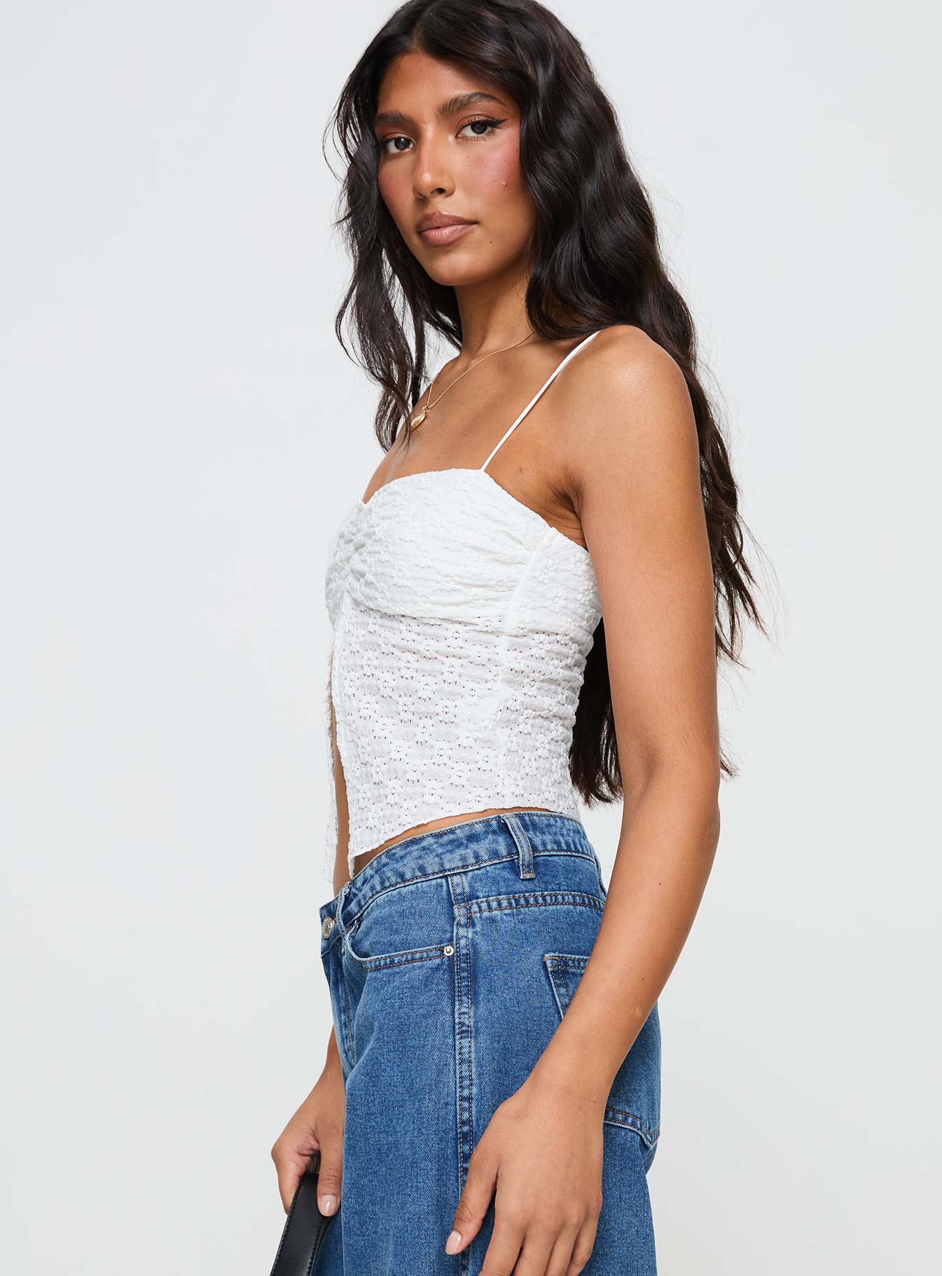 Bengam Top White - Women's Fashion T-Shirt for Casual Wear, Workout & Everyday Outfits