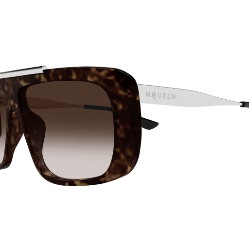 Alexander McQueen AM0492S 003 Sunglasses - Luxury Designer Shades for Men & Women - Perfect for Outdoor Activities, Beach, and Fashion Events