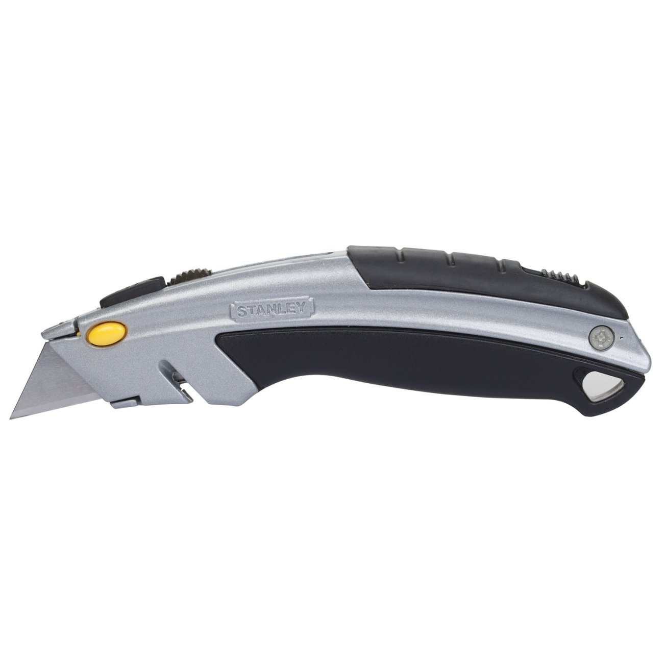 Stanley 10-788 Instant Change Retractable Utility Knife 6 Pack - Heavy Duty Box Cutter for Warehouse, Construction & DIY Projects