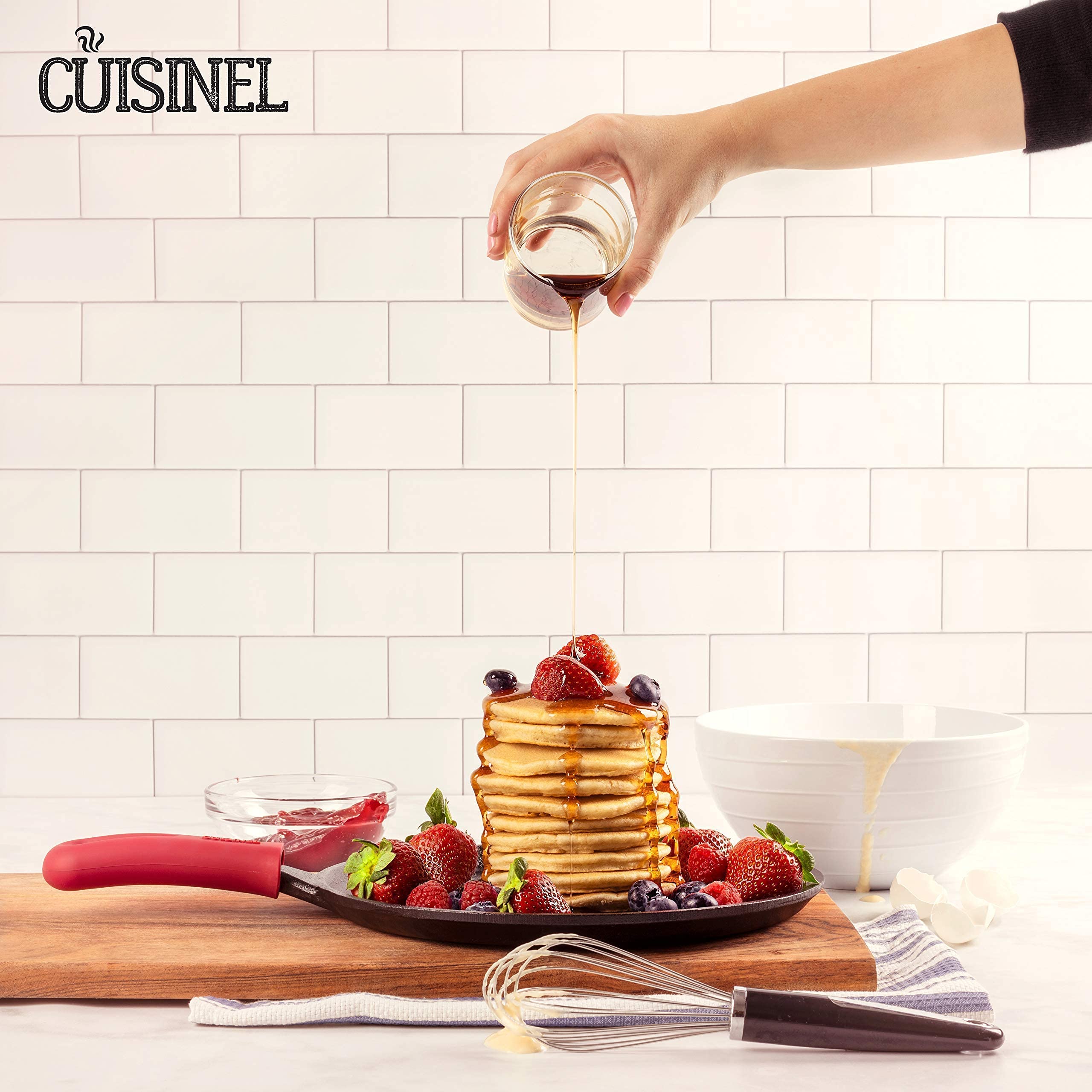 Cuisinel Heavy Duty 5-Tier Pan Organizer Rack with 10.5